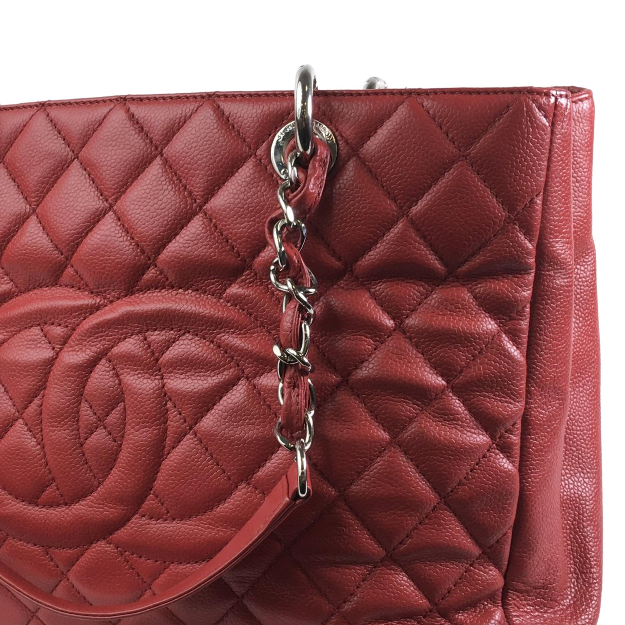 Chanel Caviar Grand Shopping Tote (SHG-UZxg39)