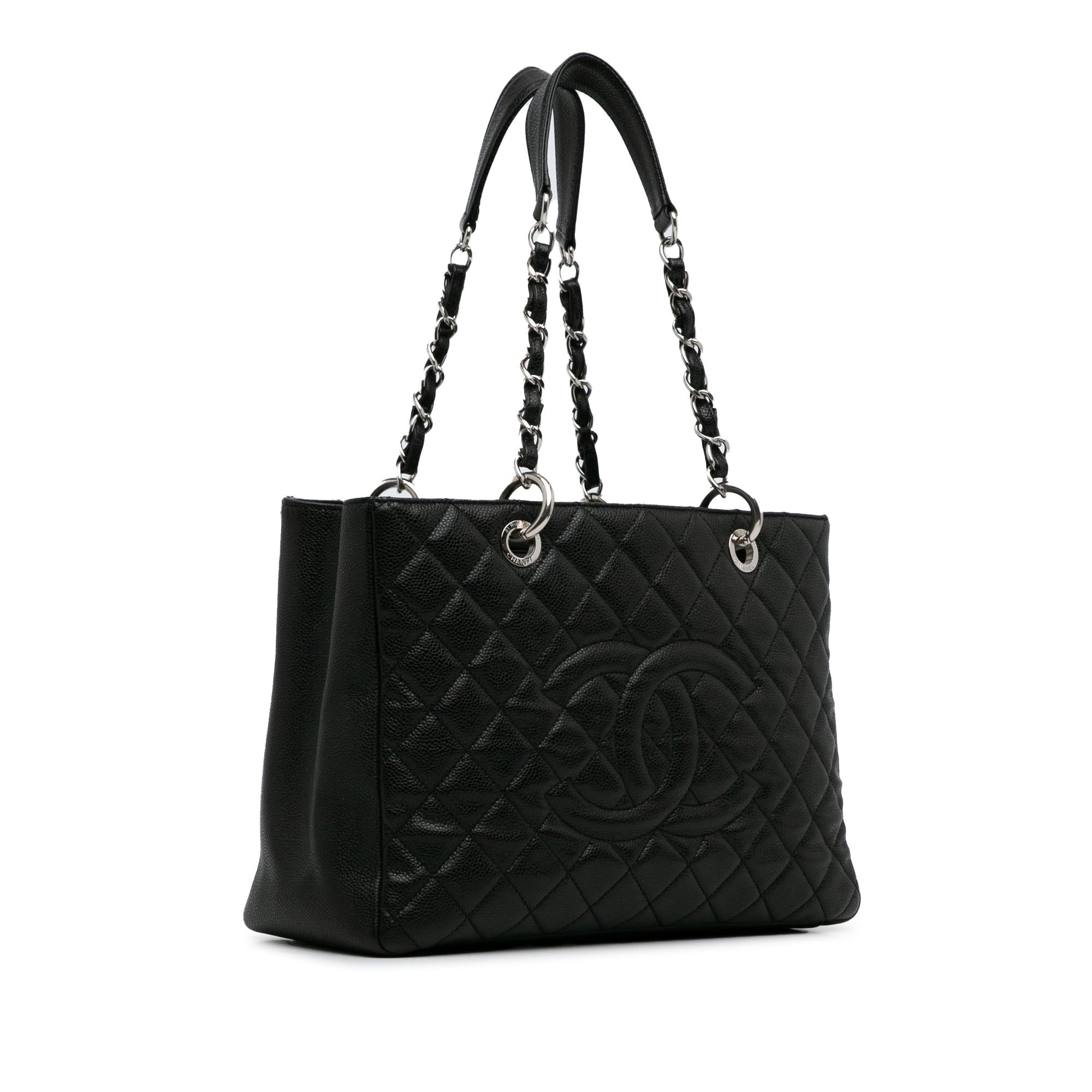 Chanel Caviar Grand Shopping Tote (SHG-TkcRLP)