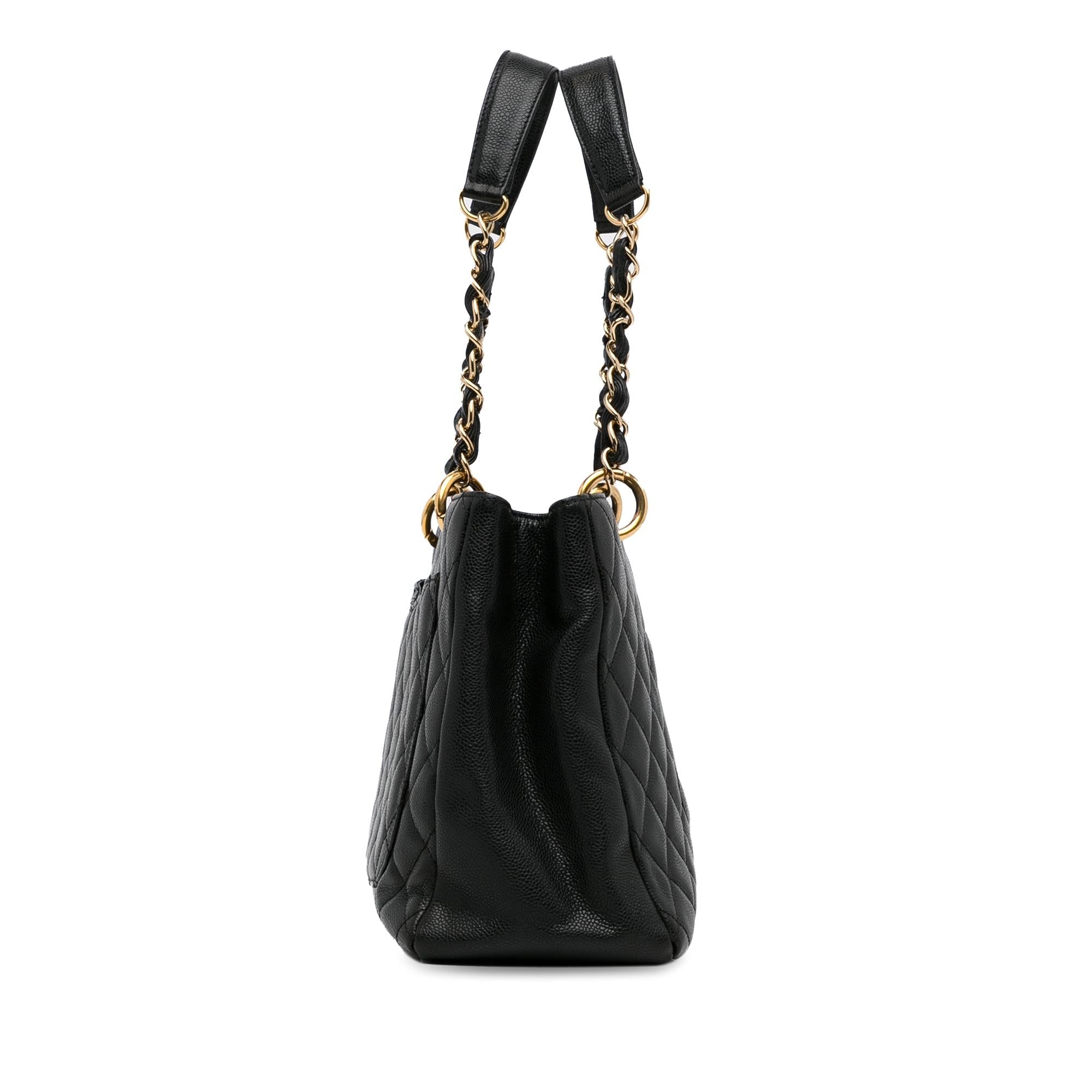 Chanel Caviar Grand Shopping Tote (SHG-uwjTqA)