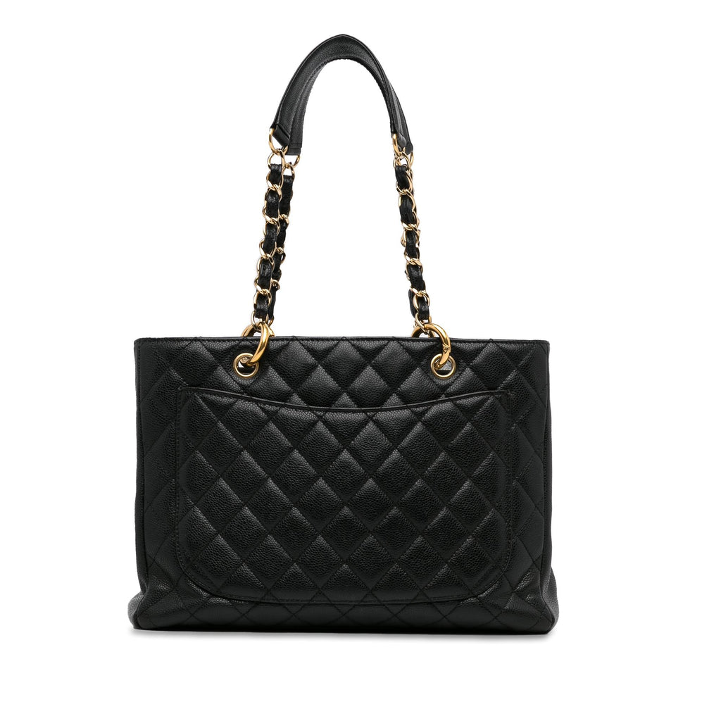Chanel Caviar Grand Shopping Tote (SHG-uwjTqA)