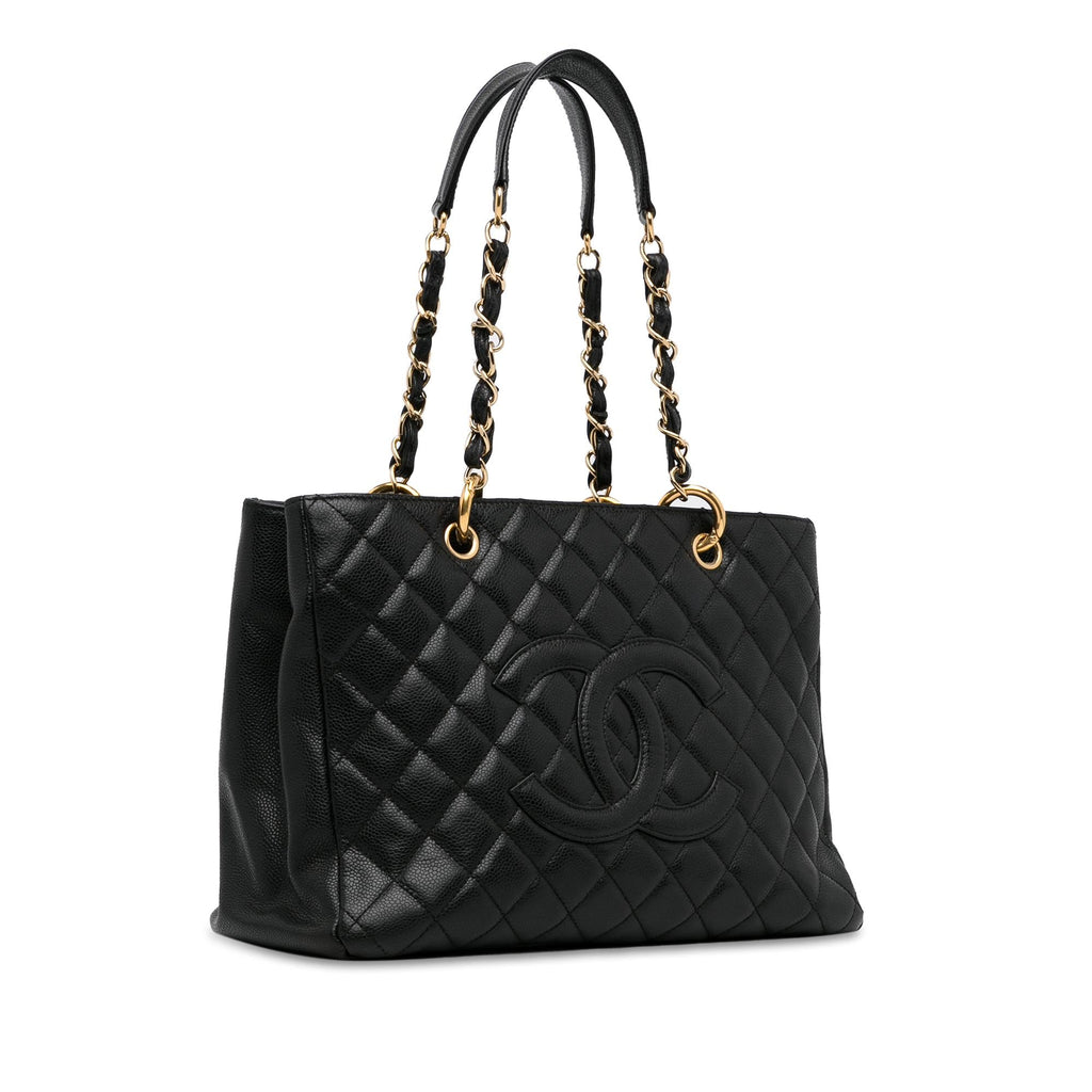 Chanel Caviar Grand Shopping Tote (SHG-uwjTqA)
