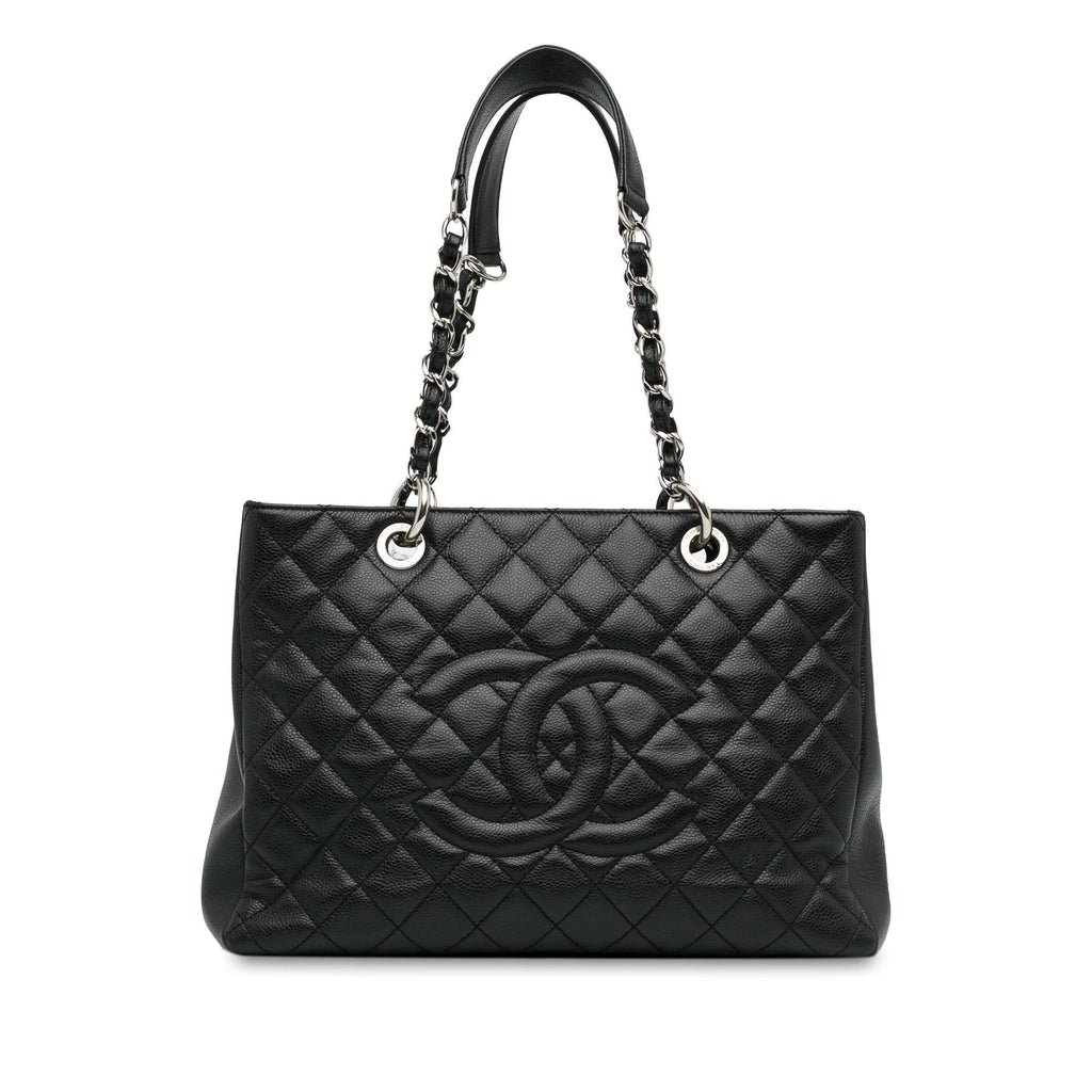 Chanel Caviar Grand Shopping Tote (SHG-U2pz2F)