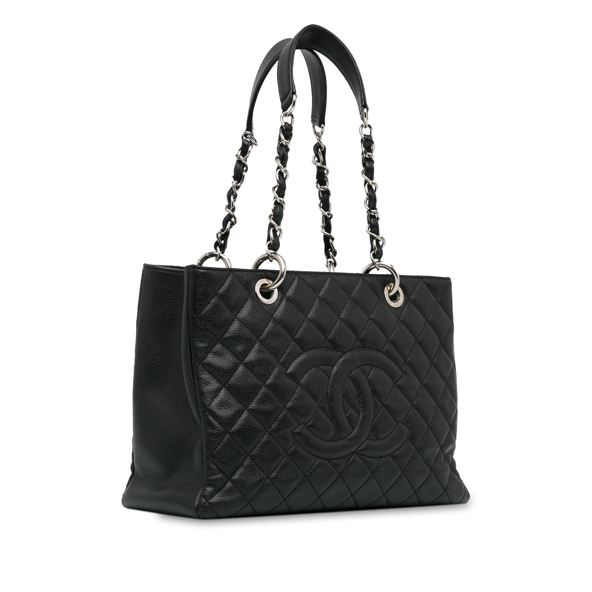 Chanel Caviar Grand Shopping Tote (SHG-U2pz2F)