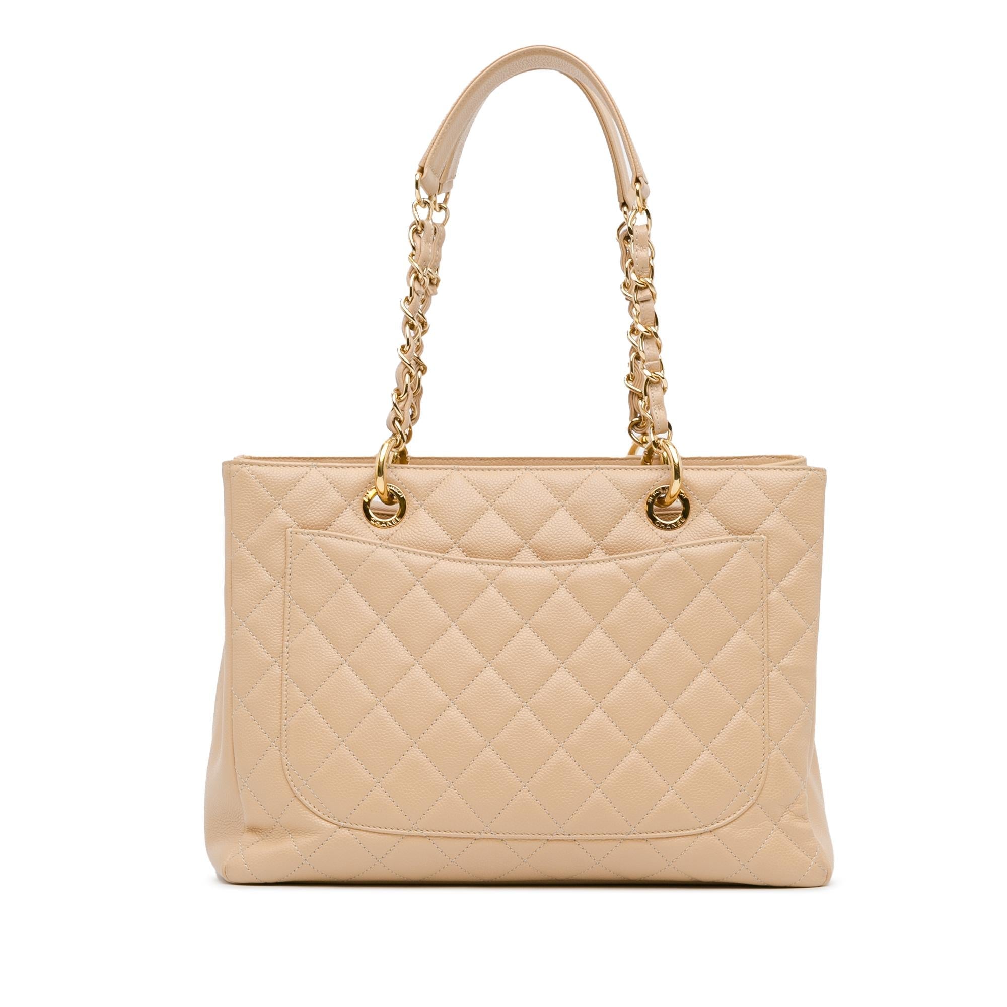 Chanel Caviar Grand Shopping Tote (SHG-Zsiq45)