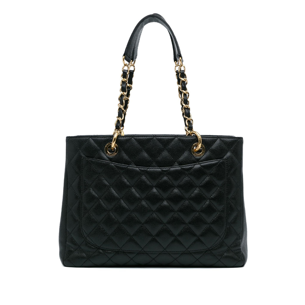 Chanel Caviar Grand Shopping Tote (SHG-8A60Nv)