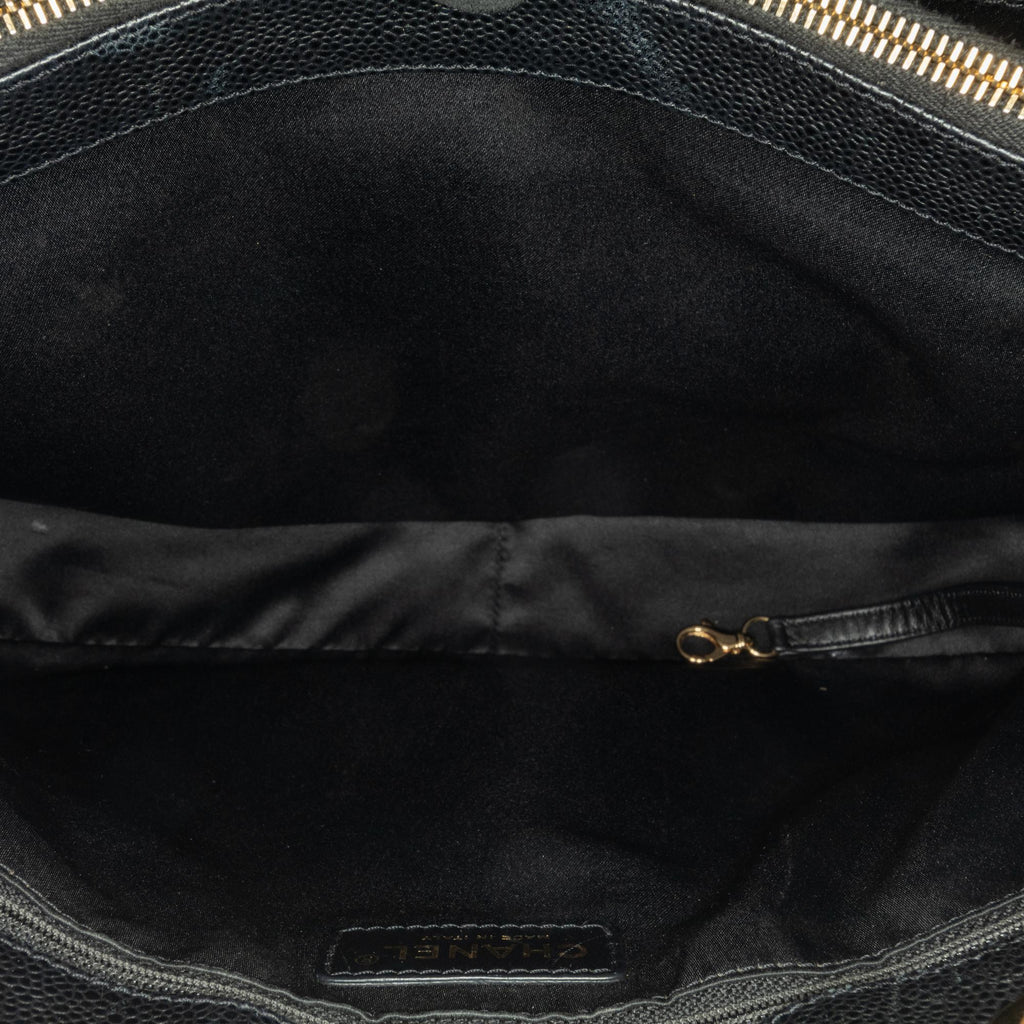 Chanel Caviar Grand Shopping Tote (SHG-8A60Nv)