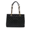 Chanel Caviar Grand Shopping Tote (SHG-abR3gO)