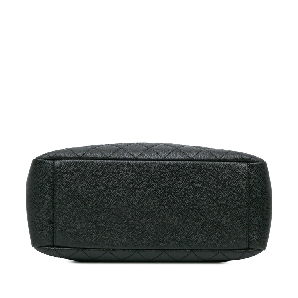 Chanel Caviar Grand Shopping Tote (SHG-PuLkRM)