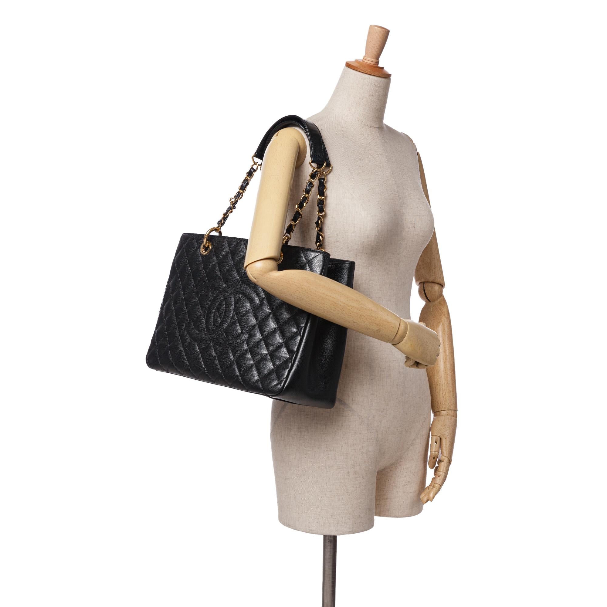 Chanel Caviar Grand Shopping Tote