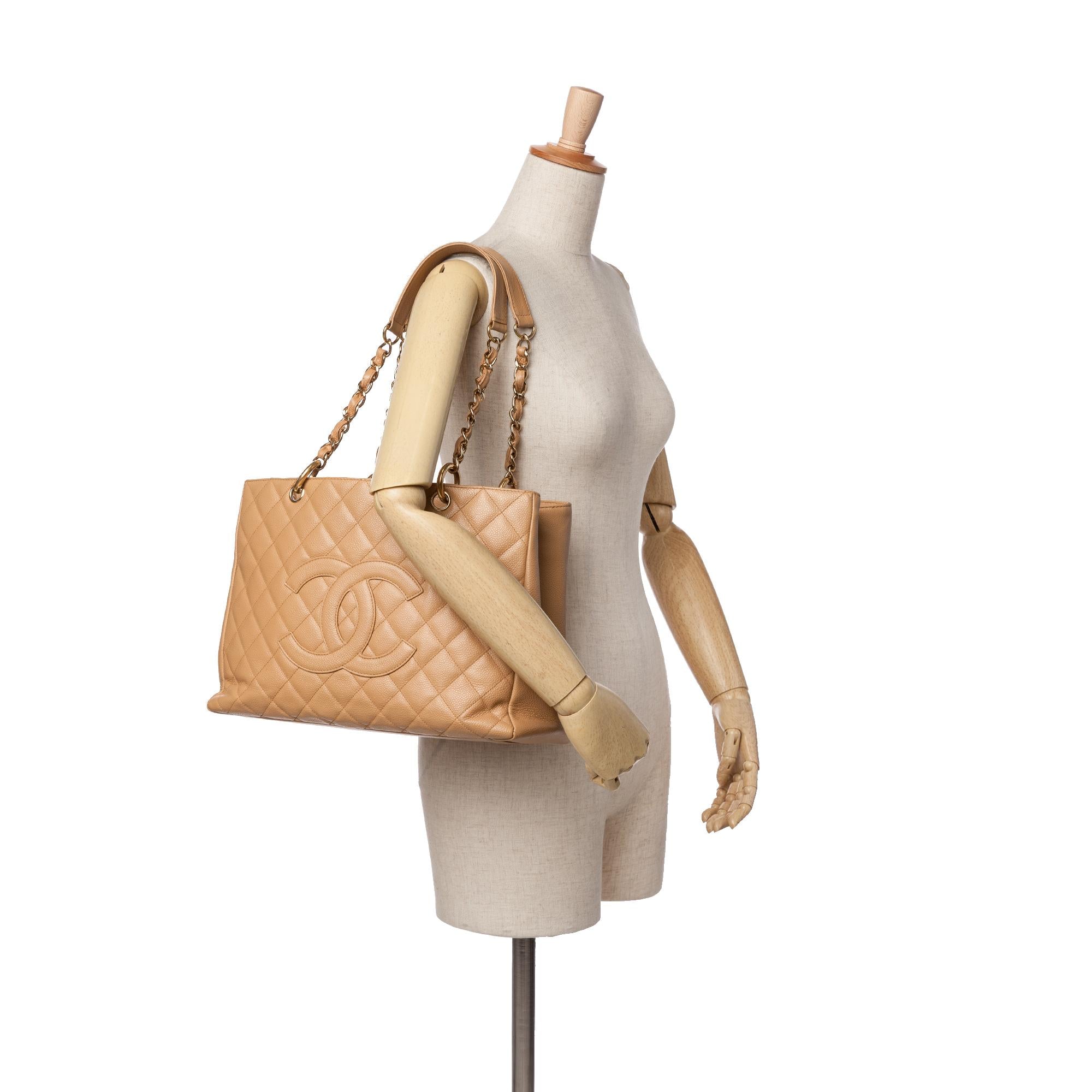 Chanel Caviar Grand Shopping Tote
