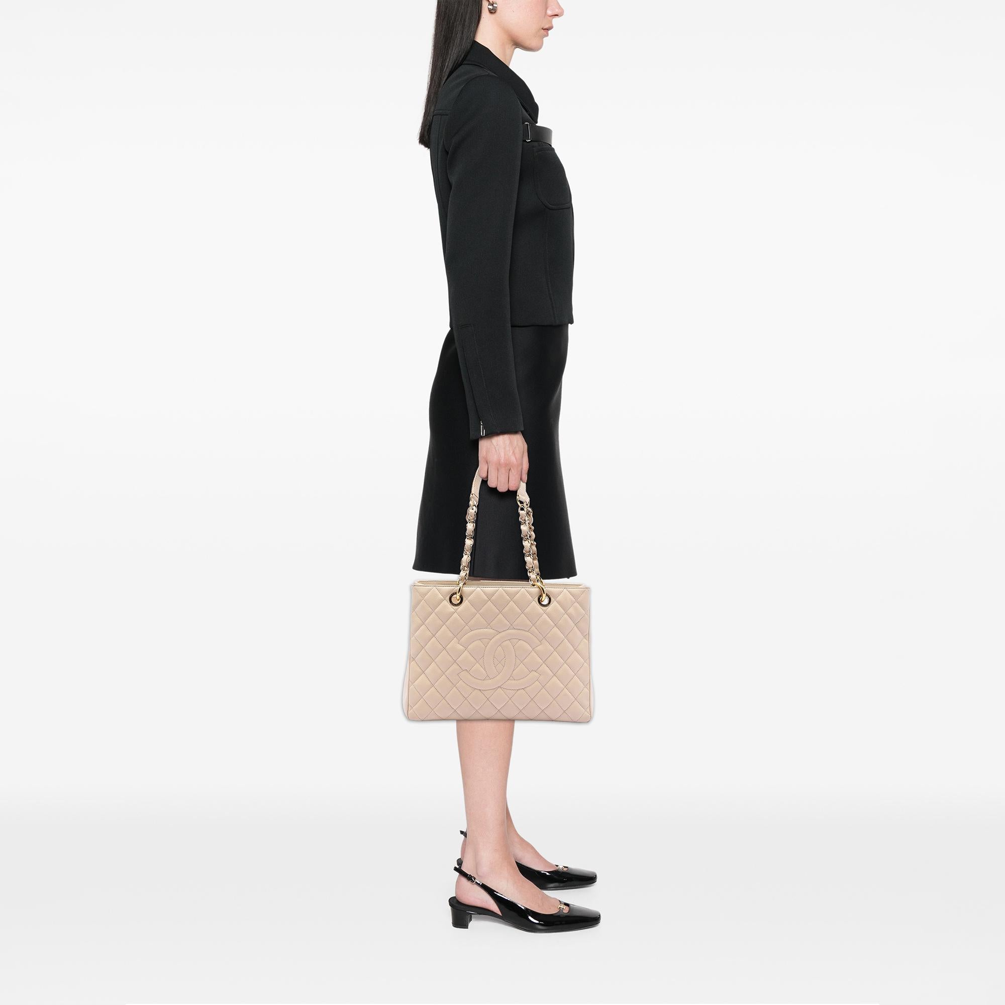 Chanel Caviar Grand Shopping Tote