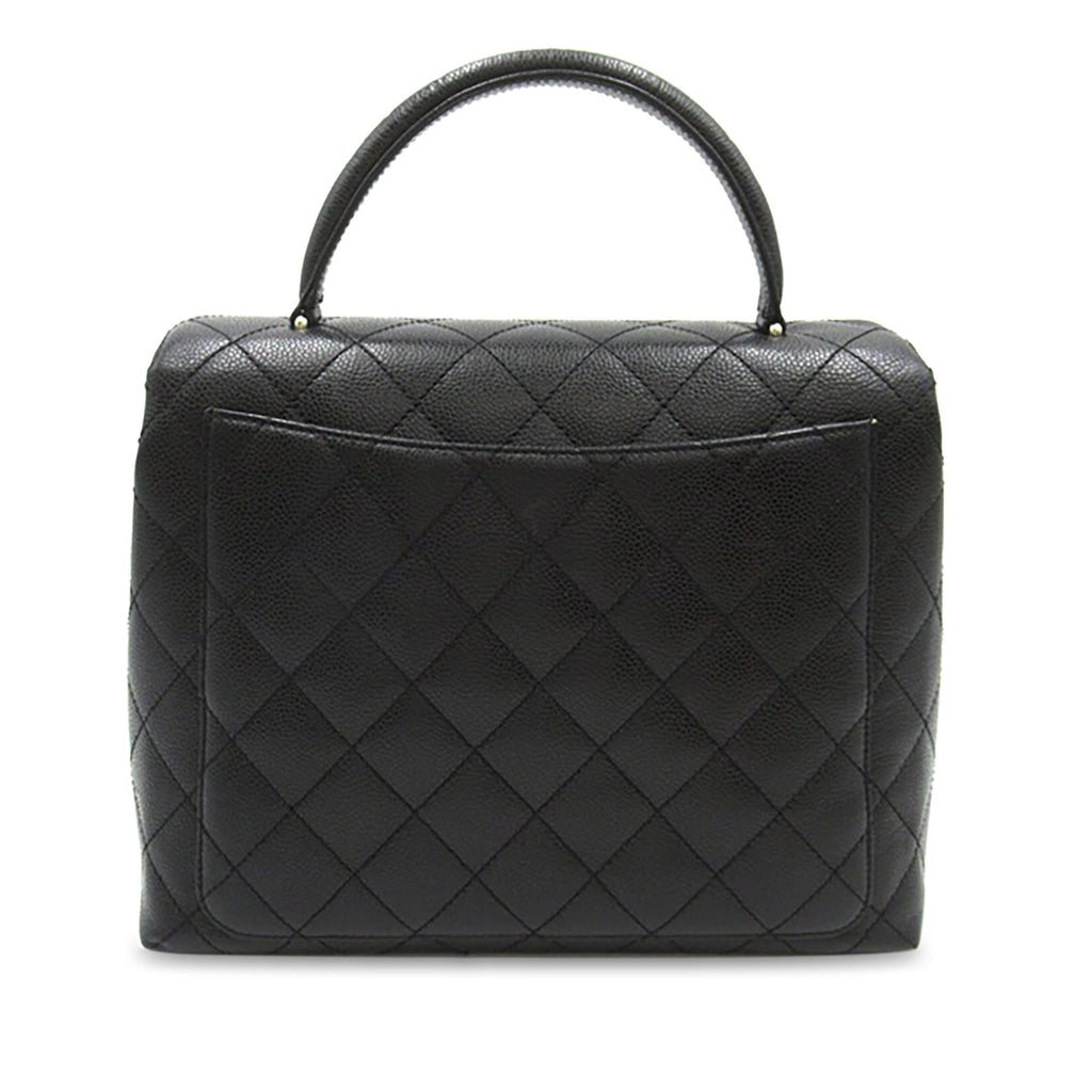 Chanel Caviar Kelly Top Handle Bag (SHG-5Na6ye)