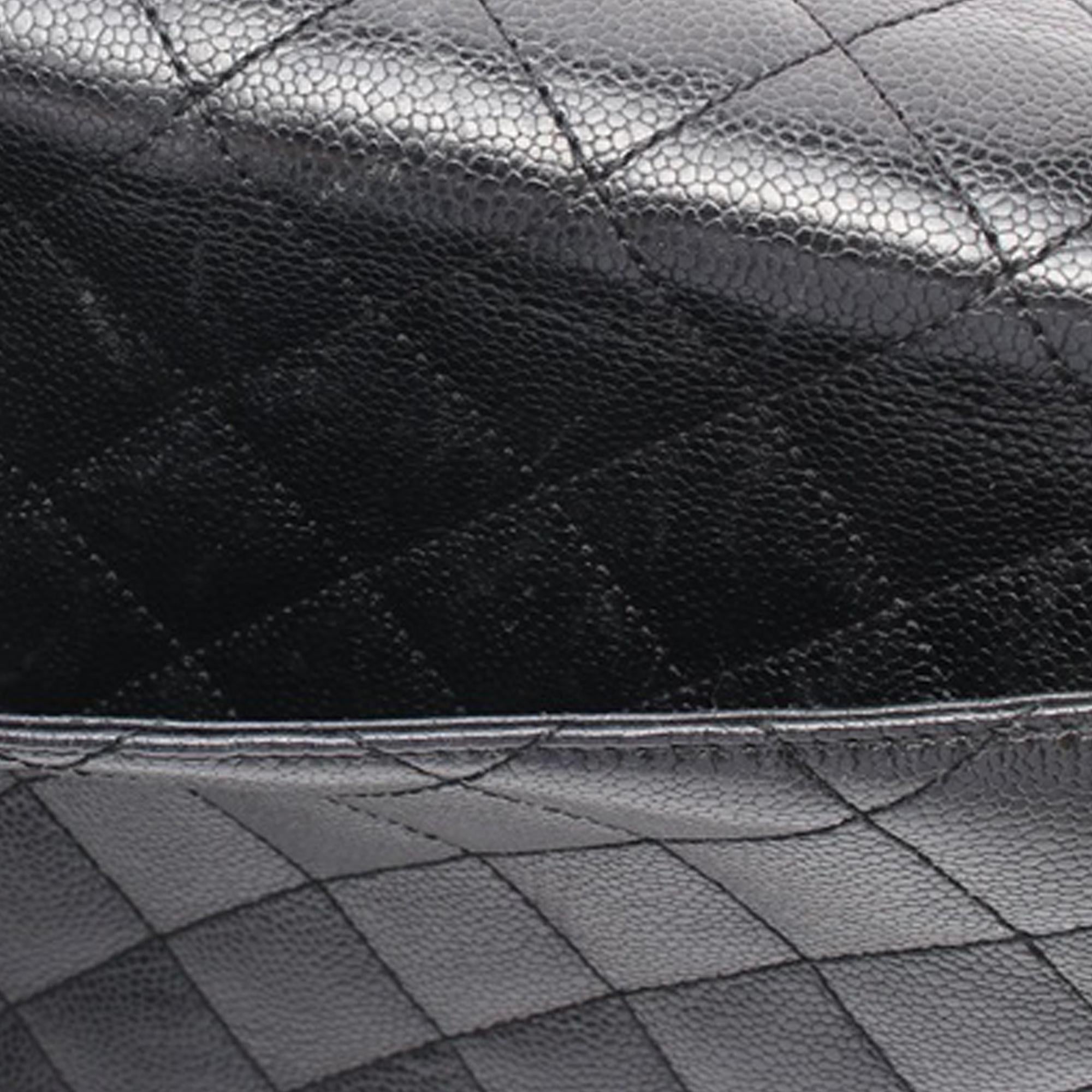 Chanel Caviar Kelly Top Handle Bag (SHG-TzXj4g)