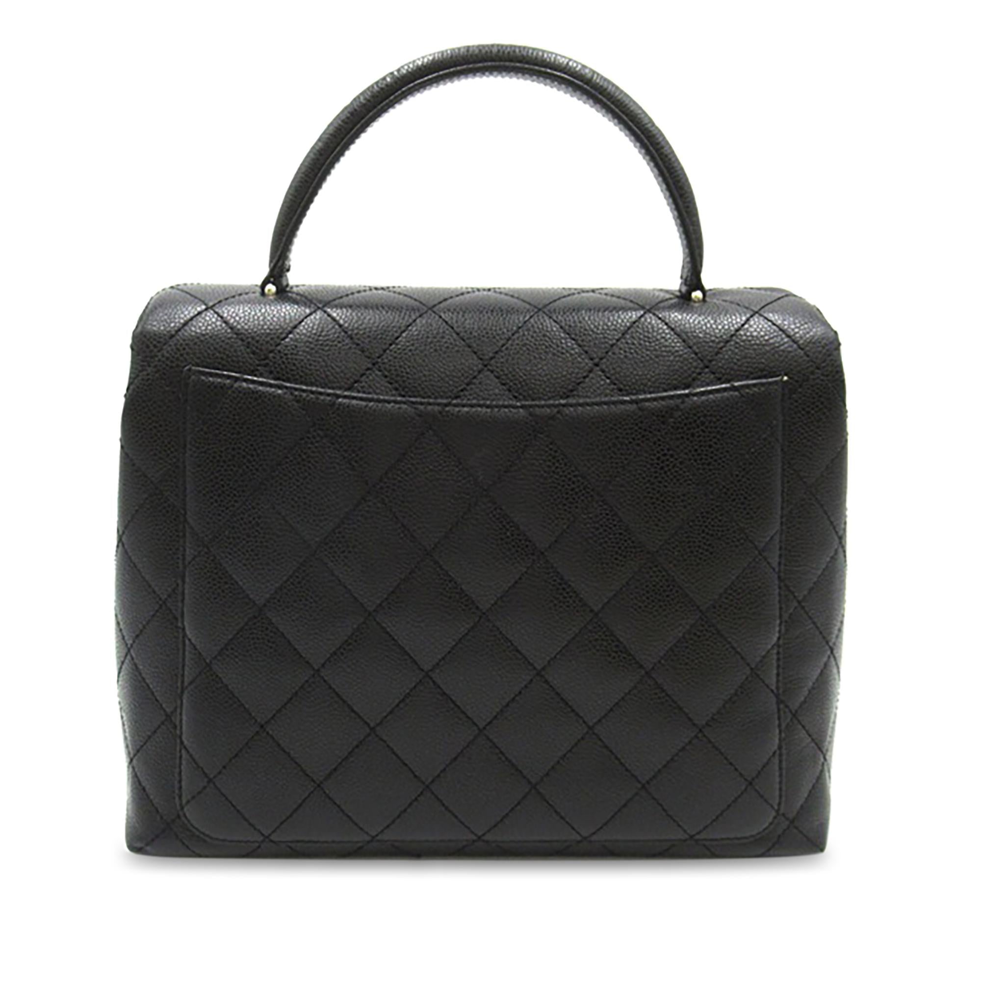 Chanel Caviar Kelly Top Handle Bag (SHG-BXOXtp)