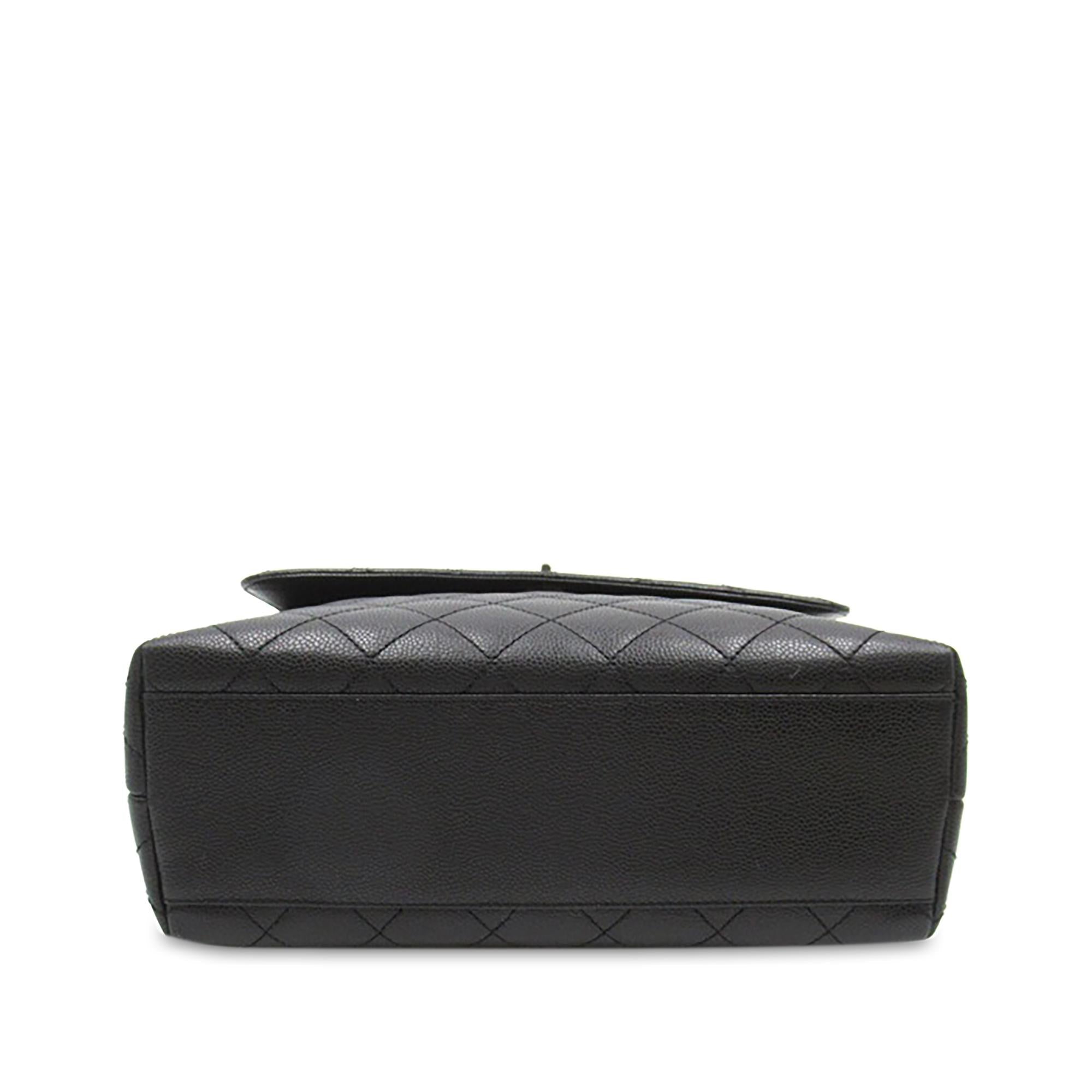 Chanel Caviar Kelly Top Handle Bag (SHG-BXOXtp)