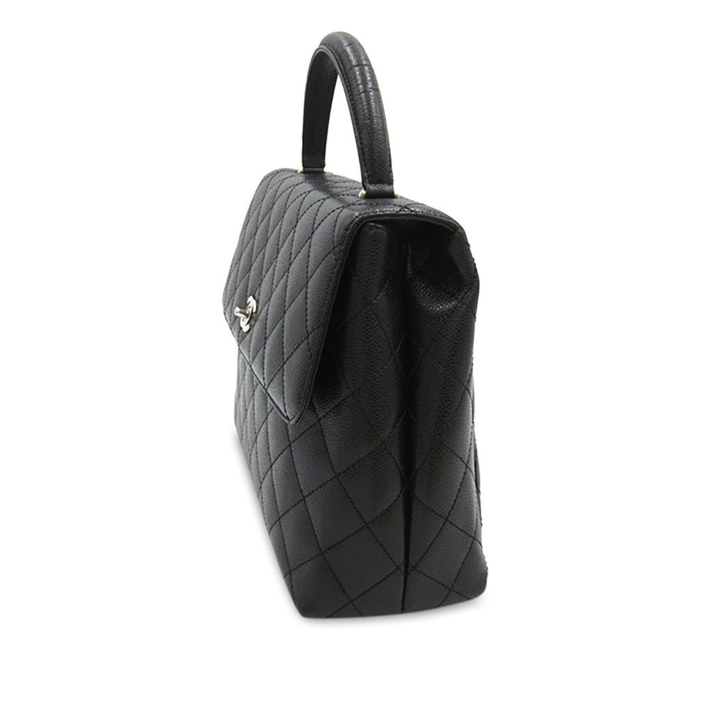Chanel Caviar Kelly Top Handle Bag (SHG-BXOXtp)