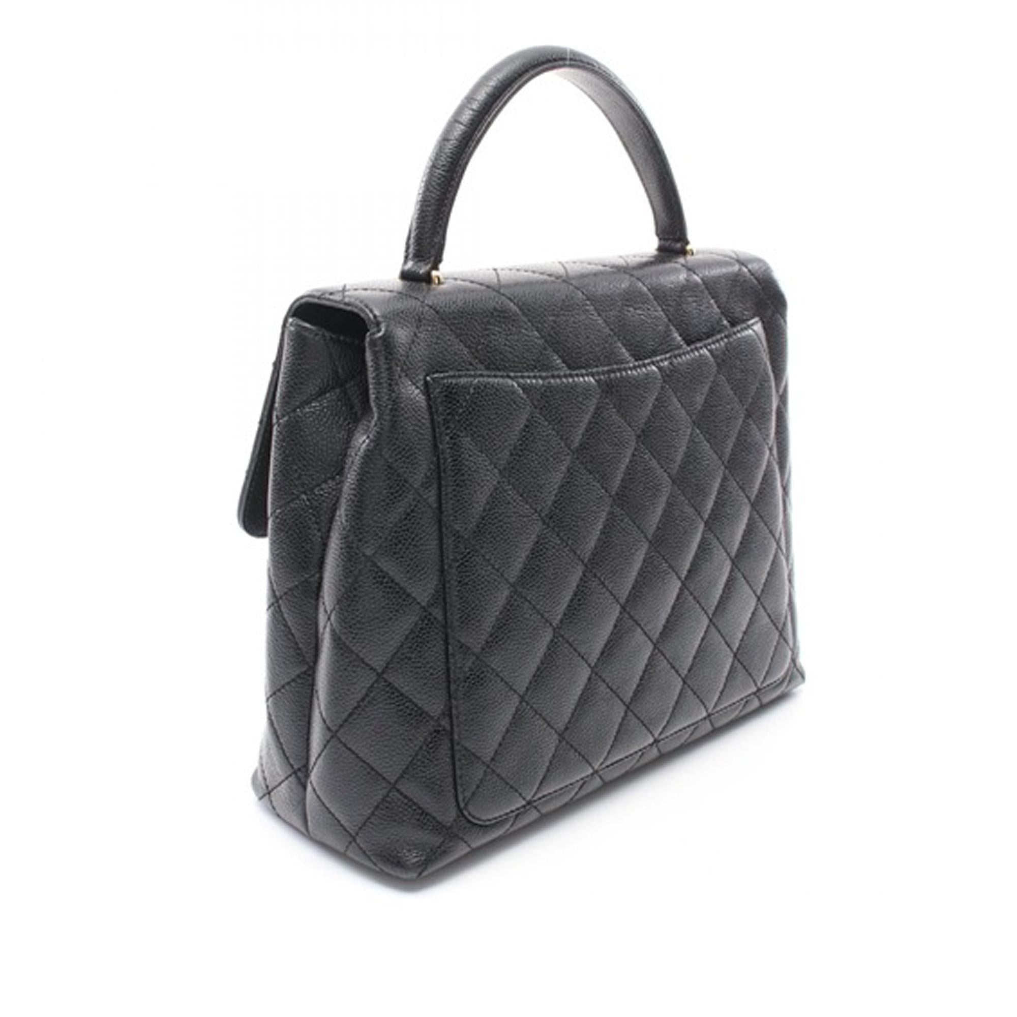 Chanel Caviar Kelly Top Handle Bag