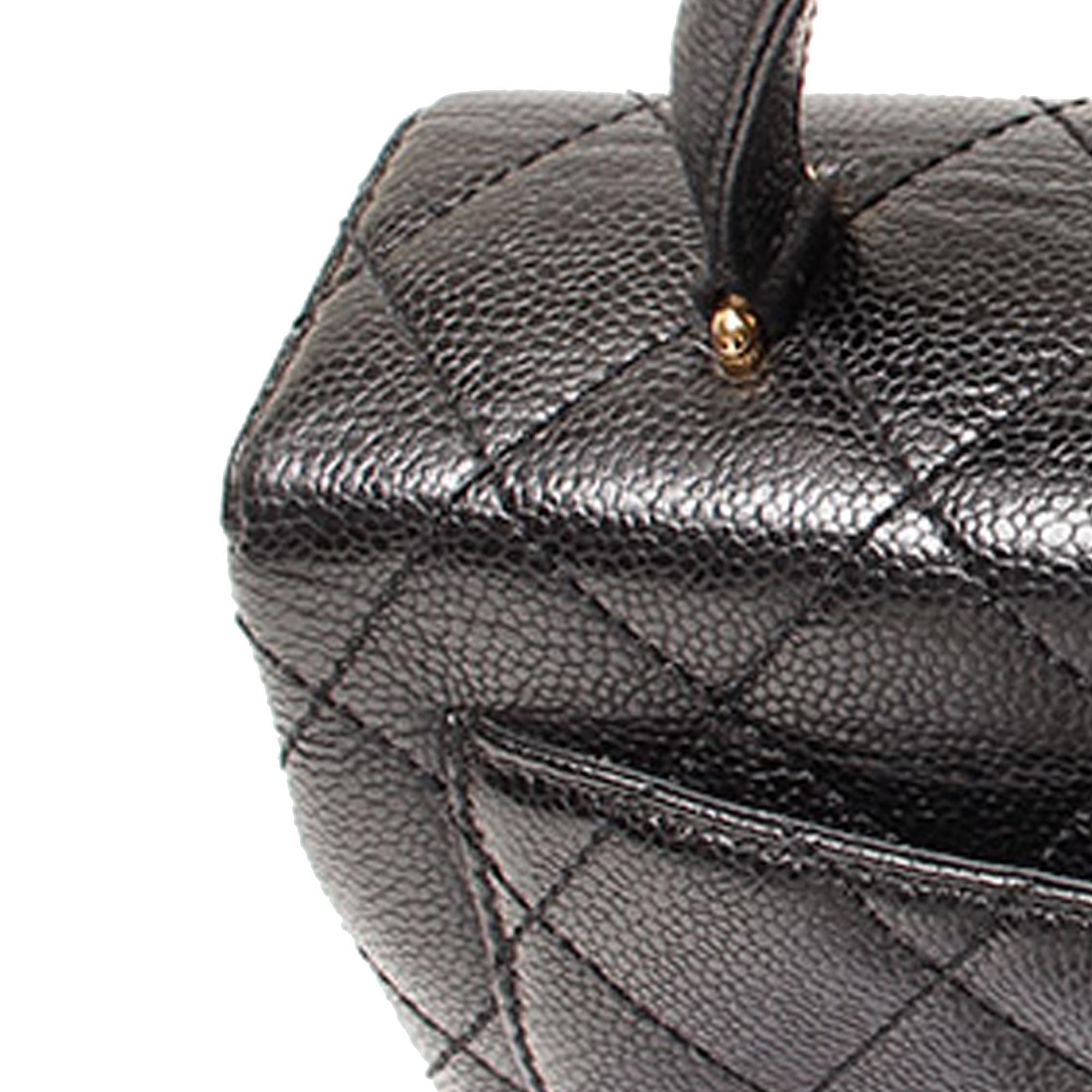 Chanel Caviar Kelly Top Handle (SHG-CmvHAK)