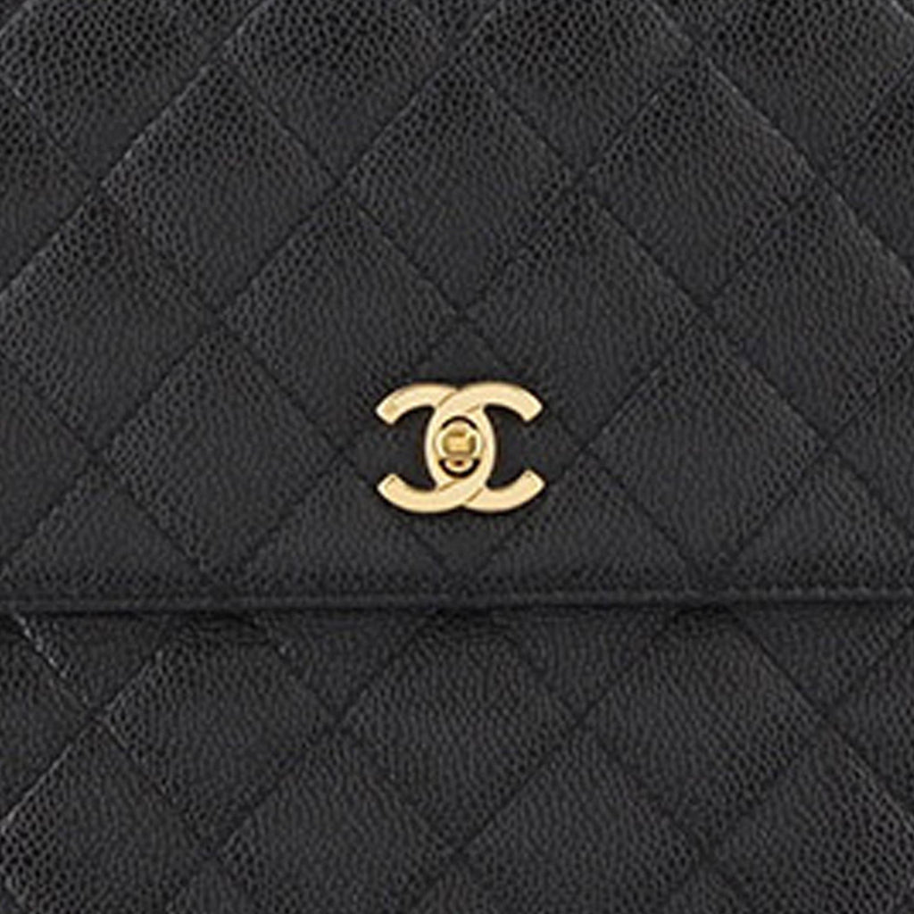 Chanel Caviar Kelly Top Handle (SHG-CmvHAK)