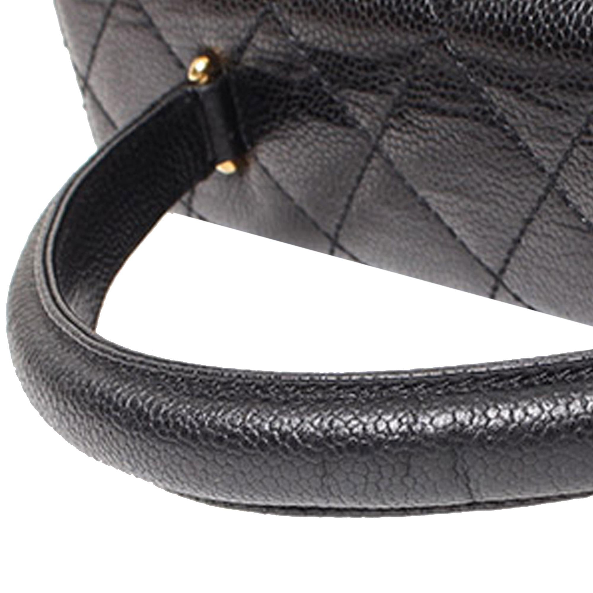 Chanel Caviar Kelly Top Handle (SHG-CmvHAK)