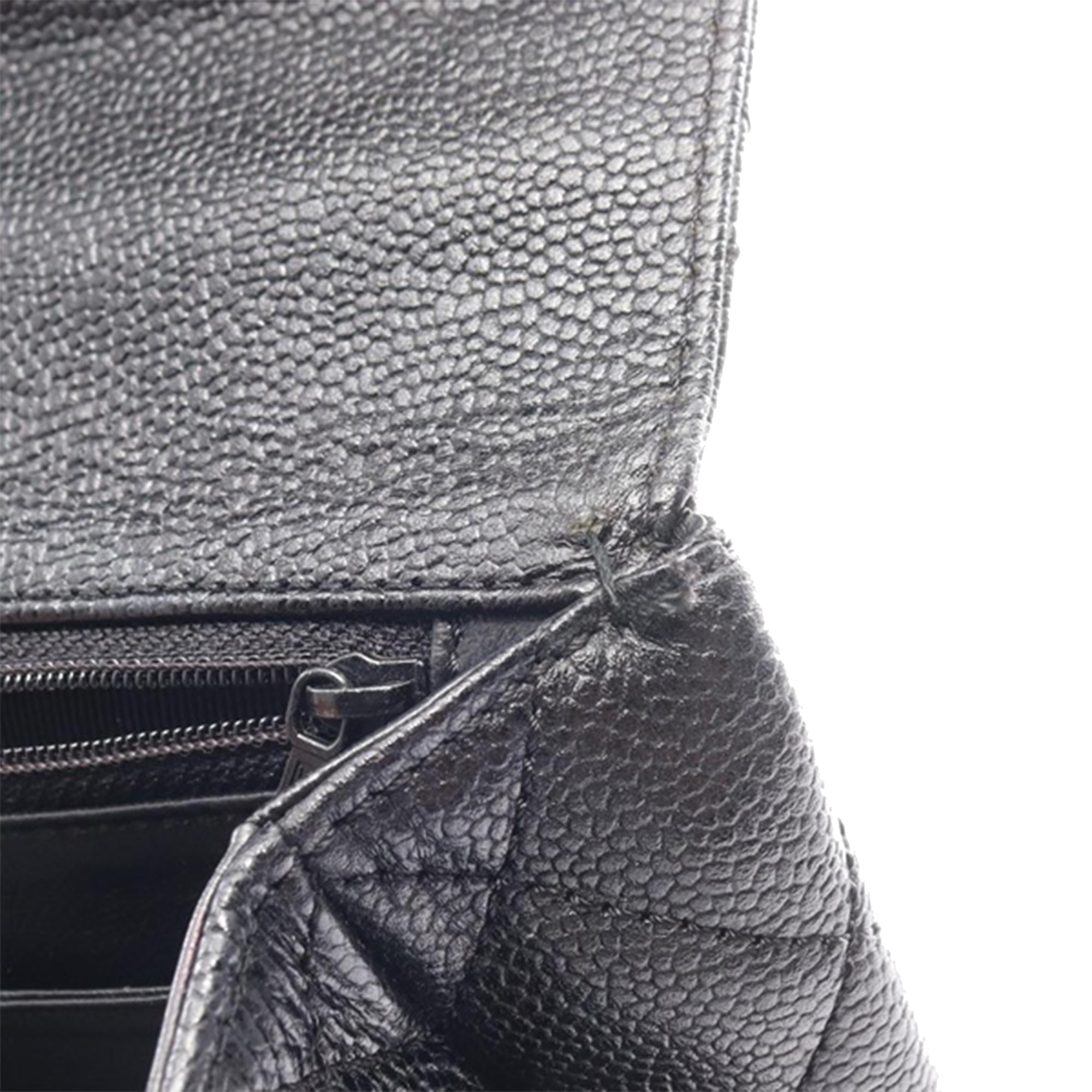 Chanel Caviar Kelly Top Handle