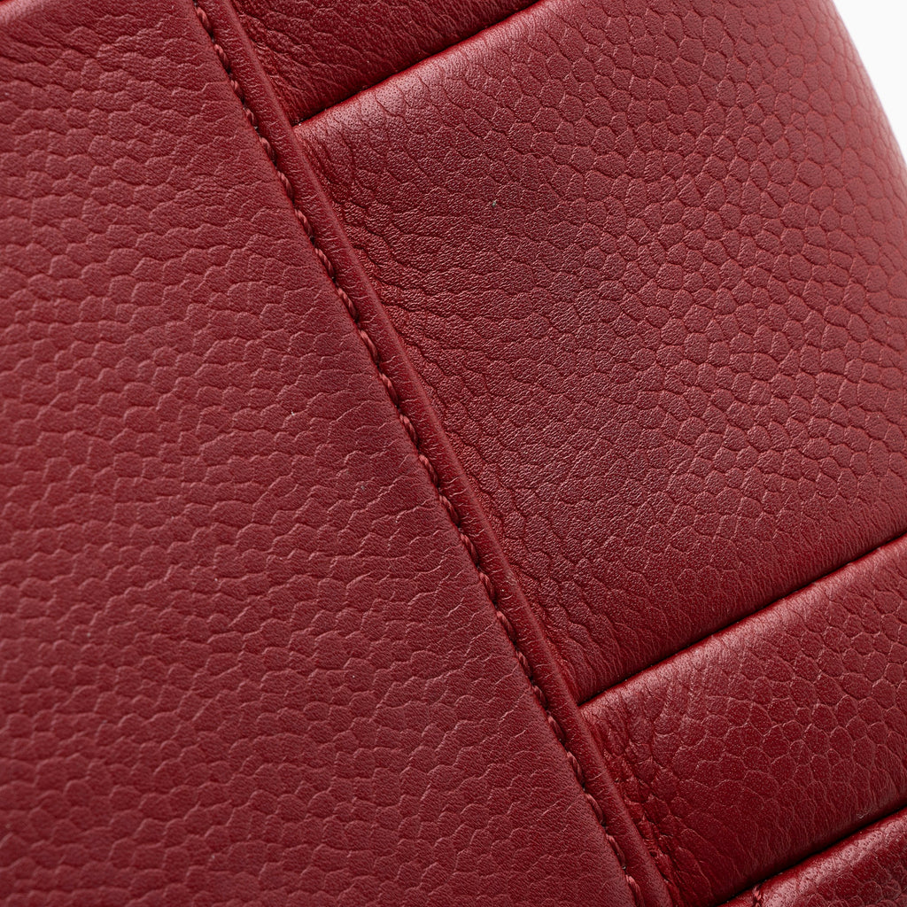 Chanel Caviar Leather All About Flap Large Shoulder Bag (SHF-22267)