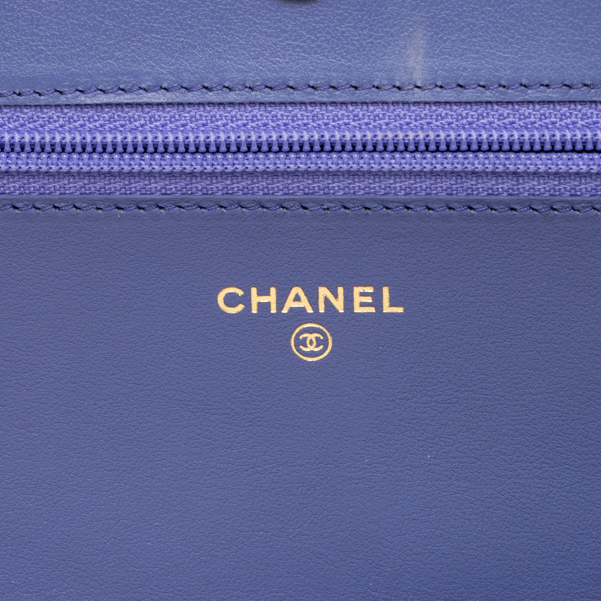 Chanel Caviar Leather Boy Wallet on Chain