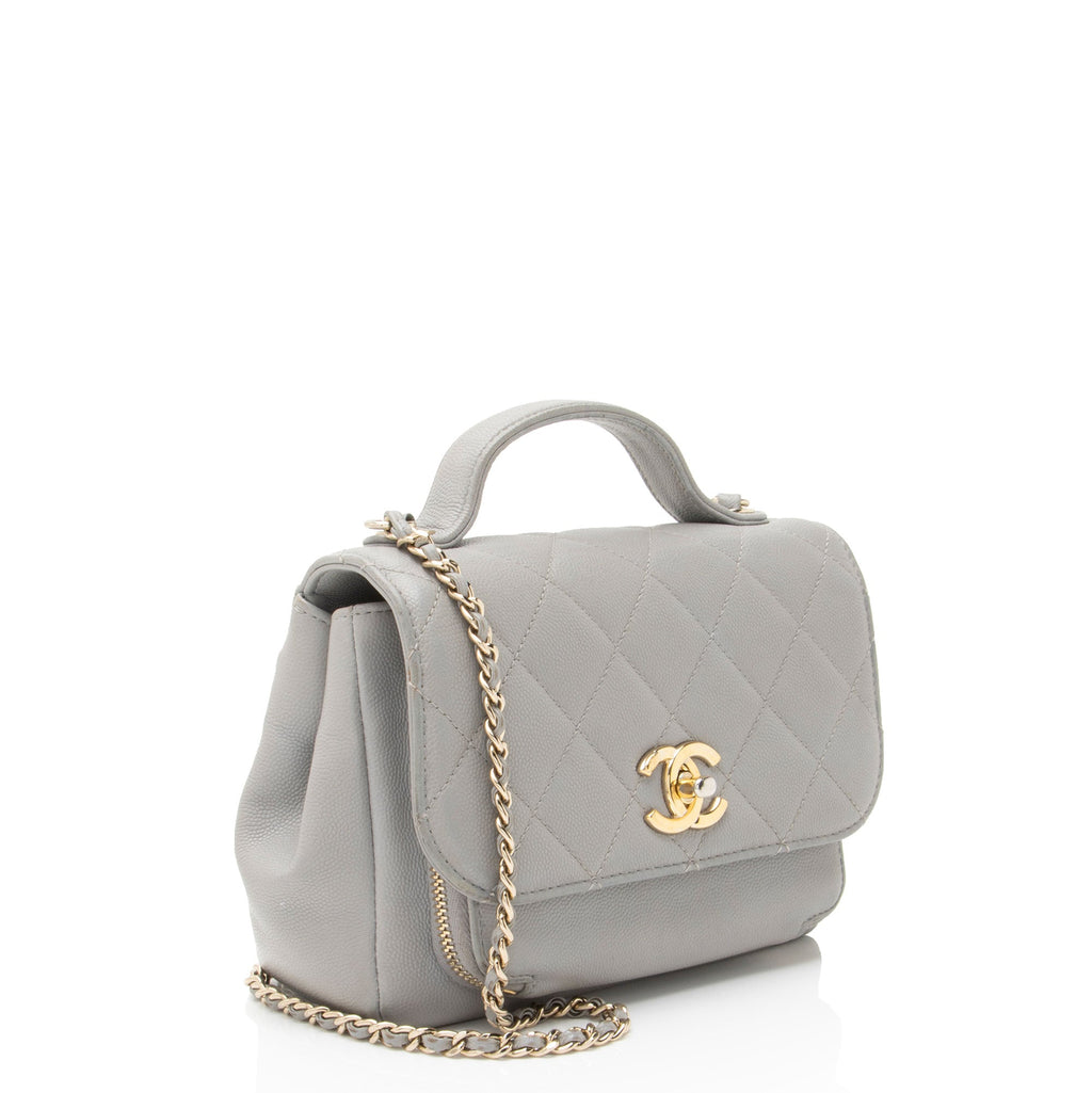Chanel Caviar Leather Business Affinity Small Flap Bag