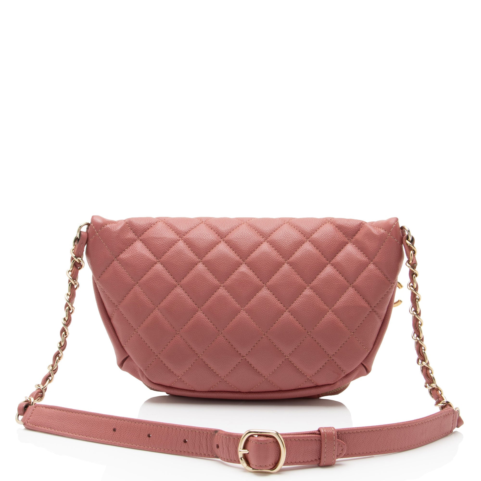 Chanel Caviar Leather Business Affinity Waist Bag