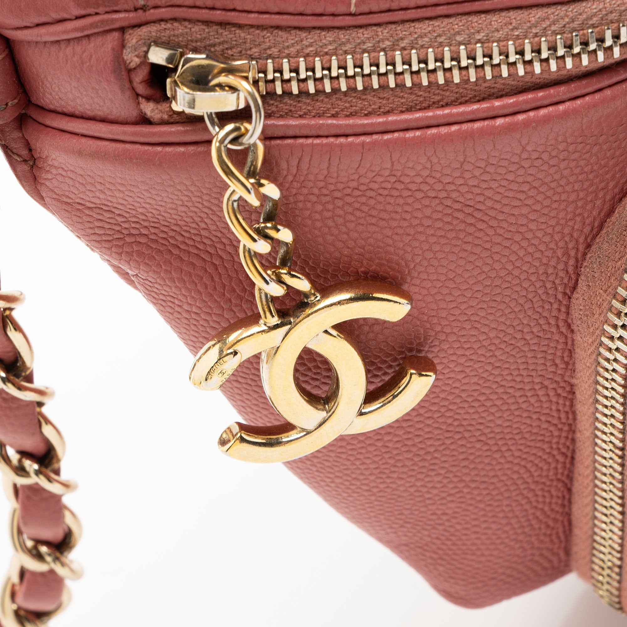 Chanel Caviar Leather Business Affinity Waist Bag