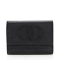 Chanel Vintage Caviar Leather CC Compact Wallet - FINAL SALE (SHF-17949)