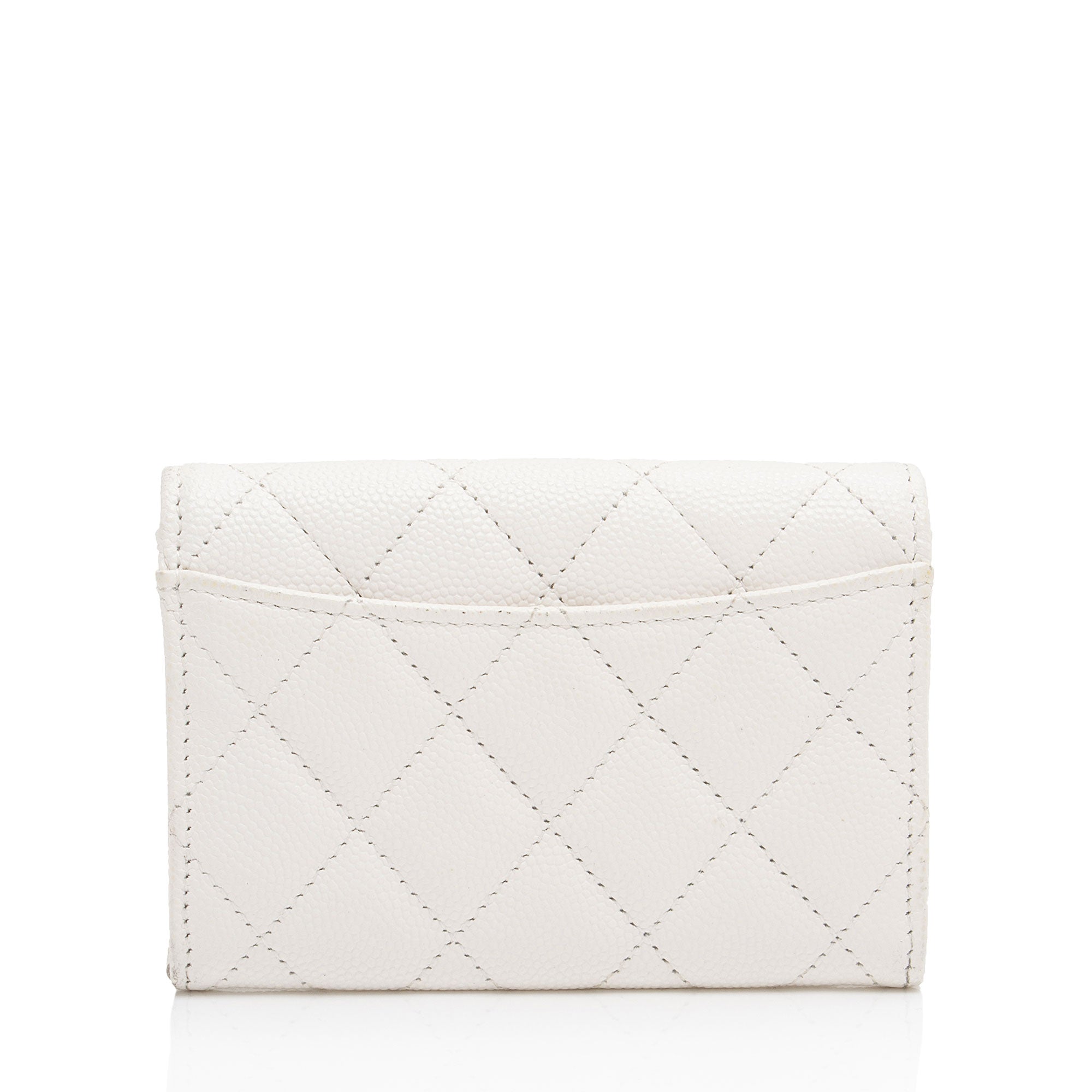 Chanel Caviar Leather Classic Card Holder (SHF-RUM2mf)