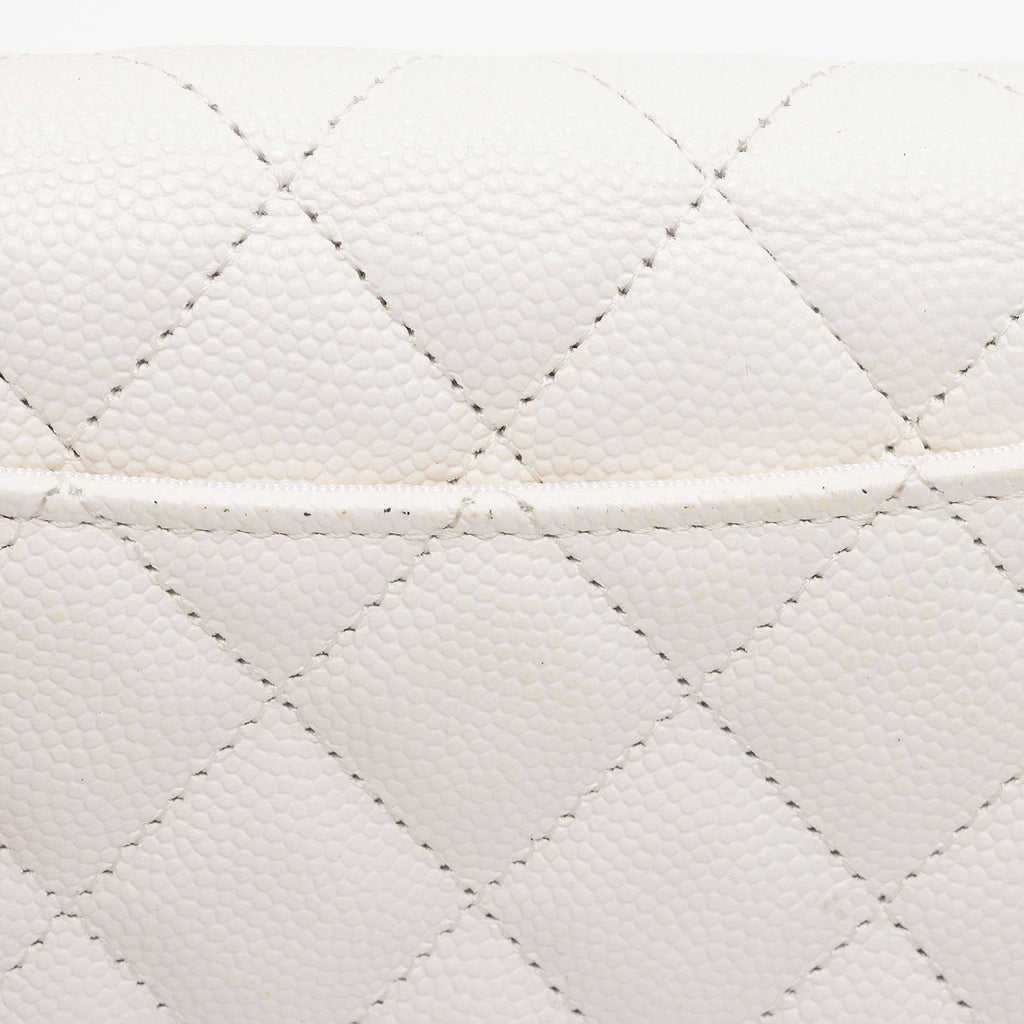 Chanel Caviar Leather Classic Card Holder (SHF-RUM2mf)