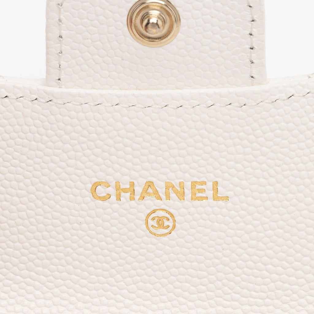 Chanel Caviar Leather Classic Card Holder (SHF-RUM2mf)