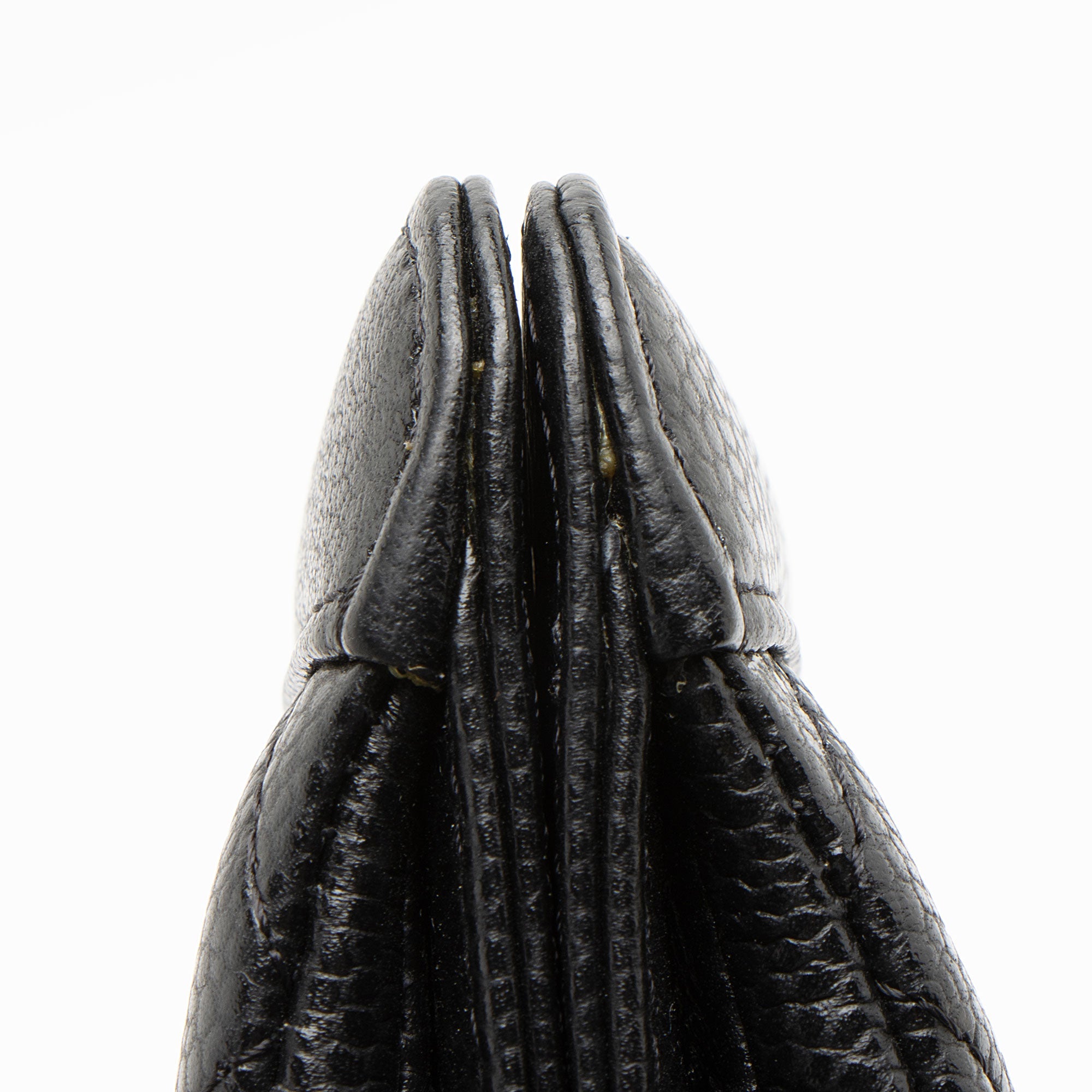 Chanel Caviar Leather CC Frame Clutch (SHF-sS7xNc)
