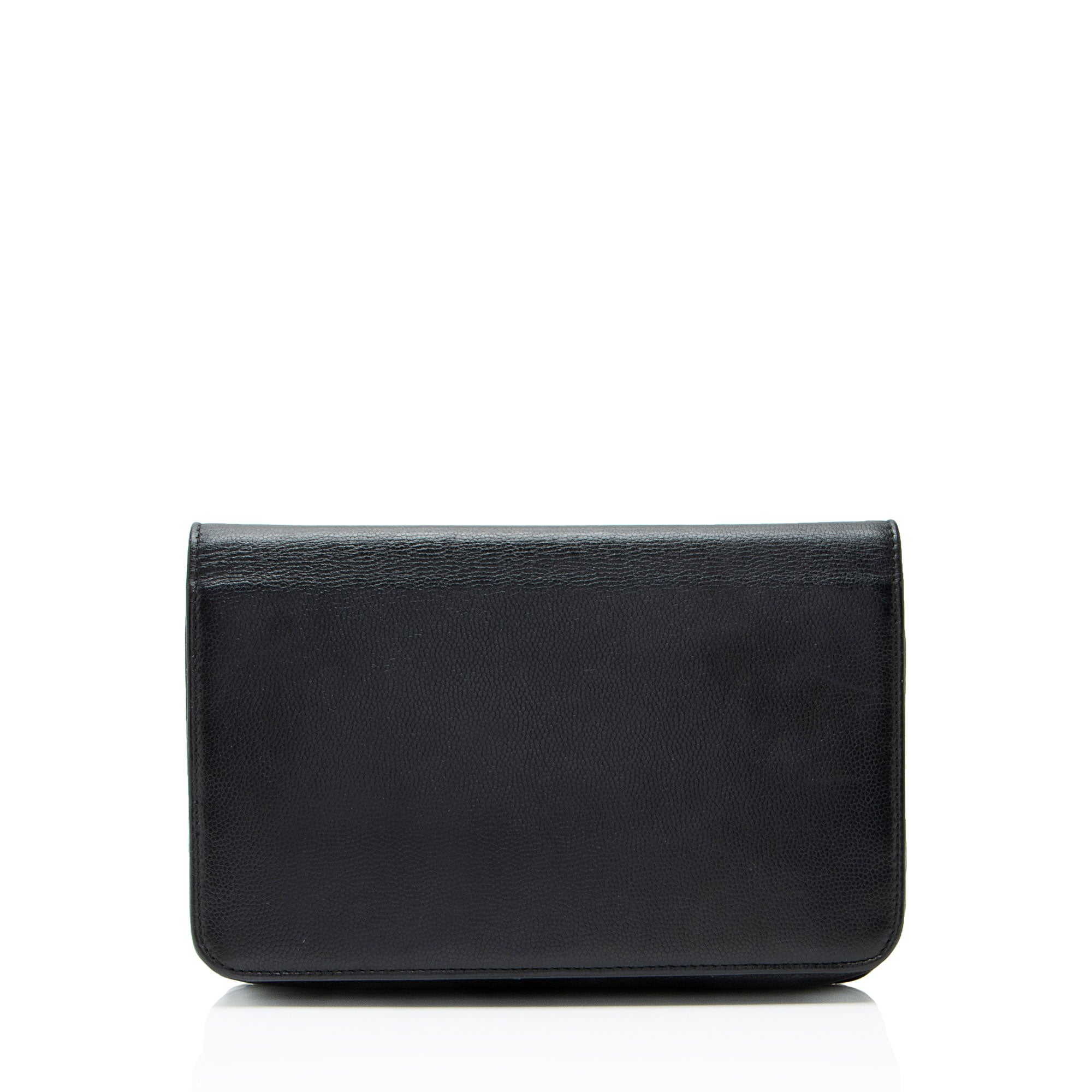 Chanel Caviar Leather CC Wallet on Chain