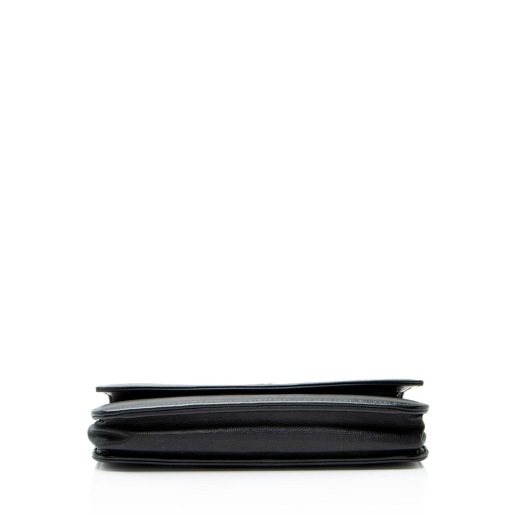 Chanel Caviar Leather CC Wallet on Chain