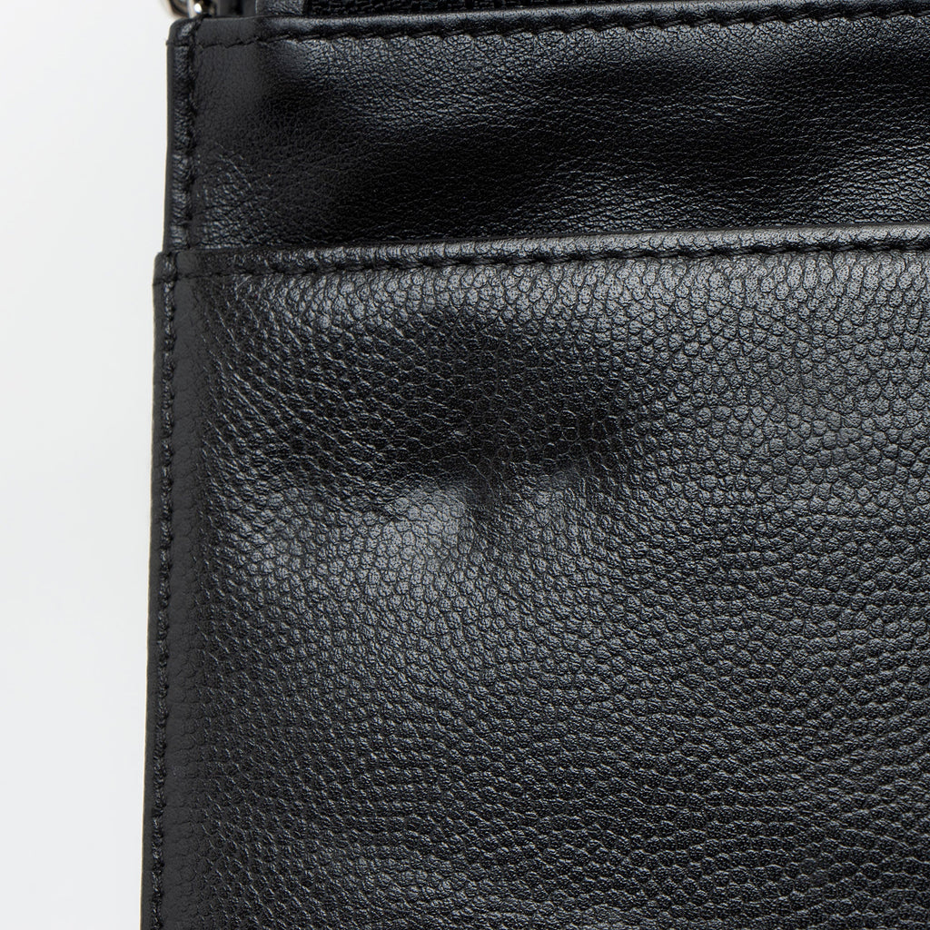 Chanel Caviar Leather CC Wallet on Chain