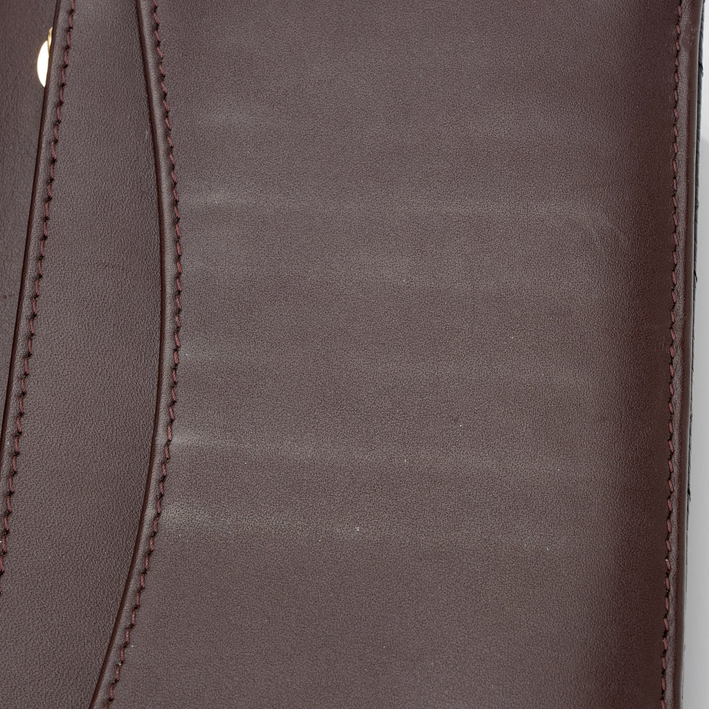 Chanel Caviar Leather CC Yen Wallet (SHF-xXH8cp)