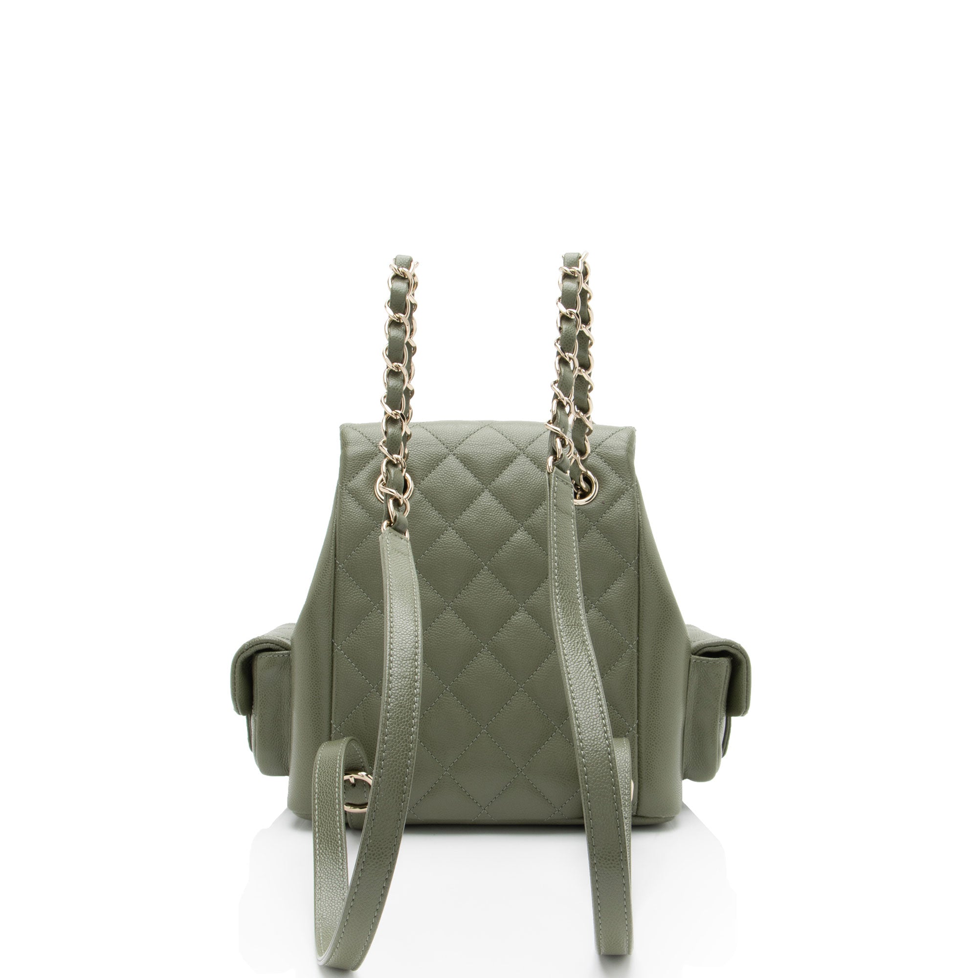 Chanel Caviar Leather Cargo Duma Small Backpack