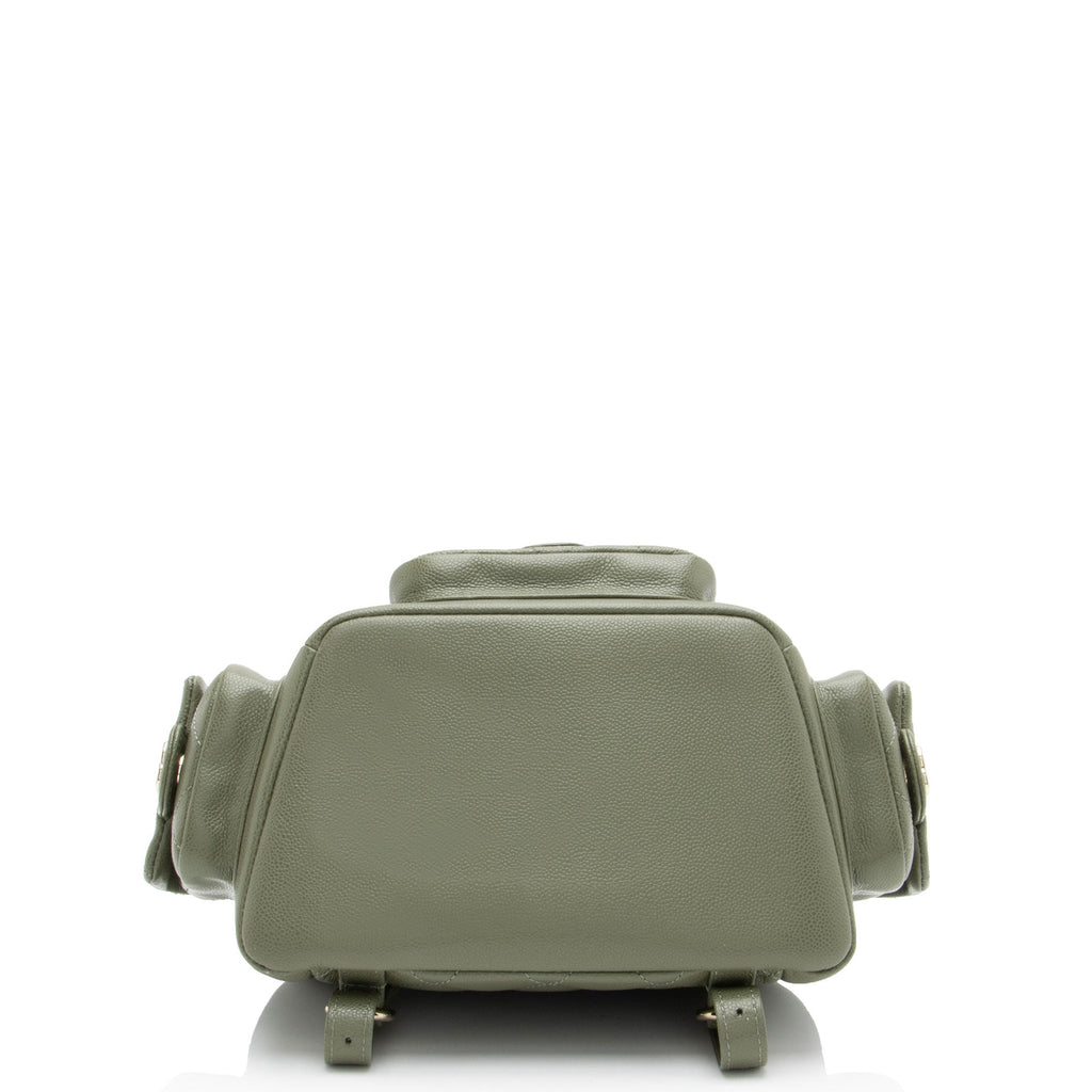 Chanel Caviar Leather Cargo Duma Small Backpack