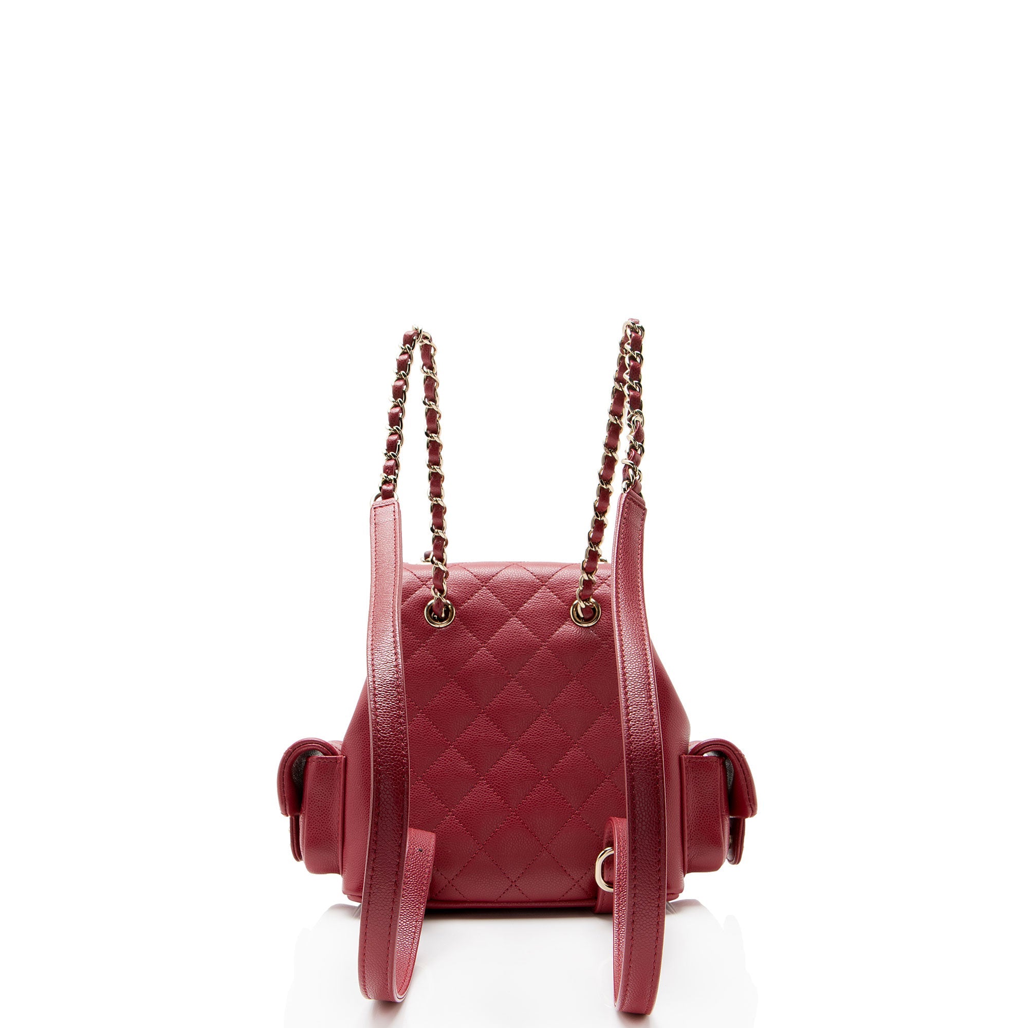 Chanel Caviar Leather Cargo Duma Small Backpack