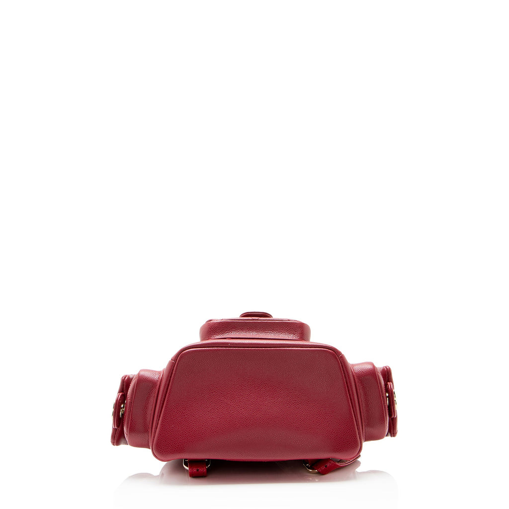 Chanel Caviar Leather Cargo Duma Small Backpack