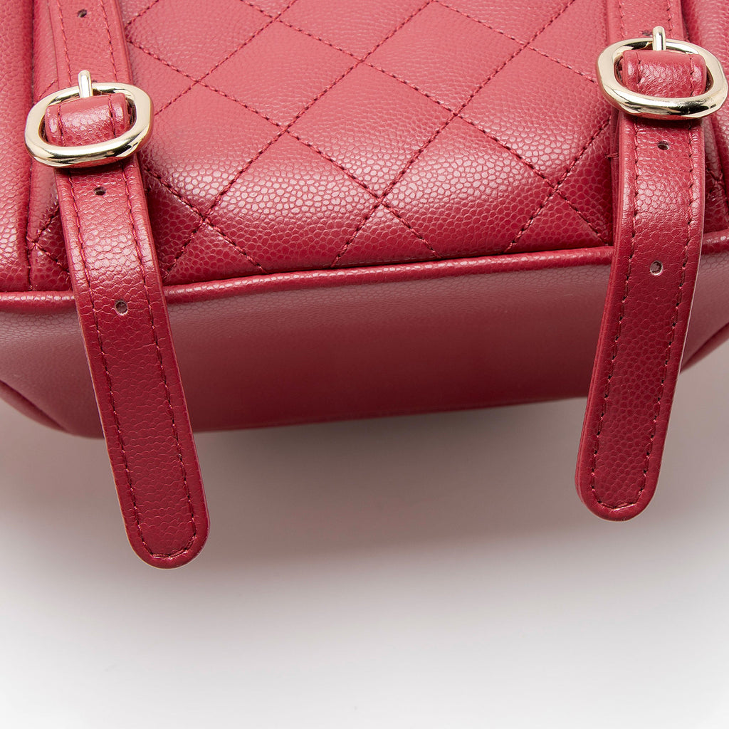 Chanel Caviar Leather Cargo Duma Small Backpack
