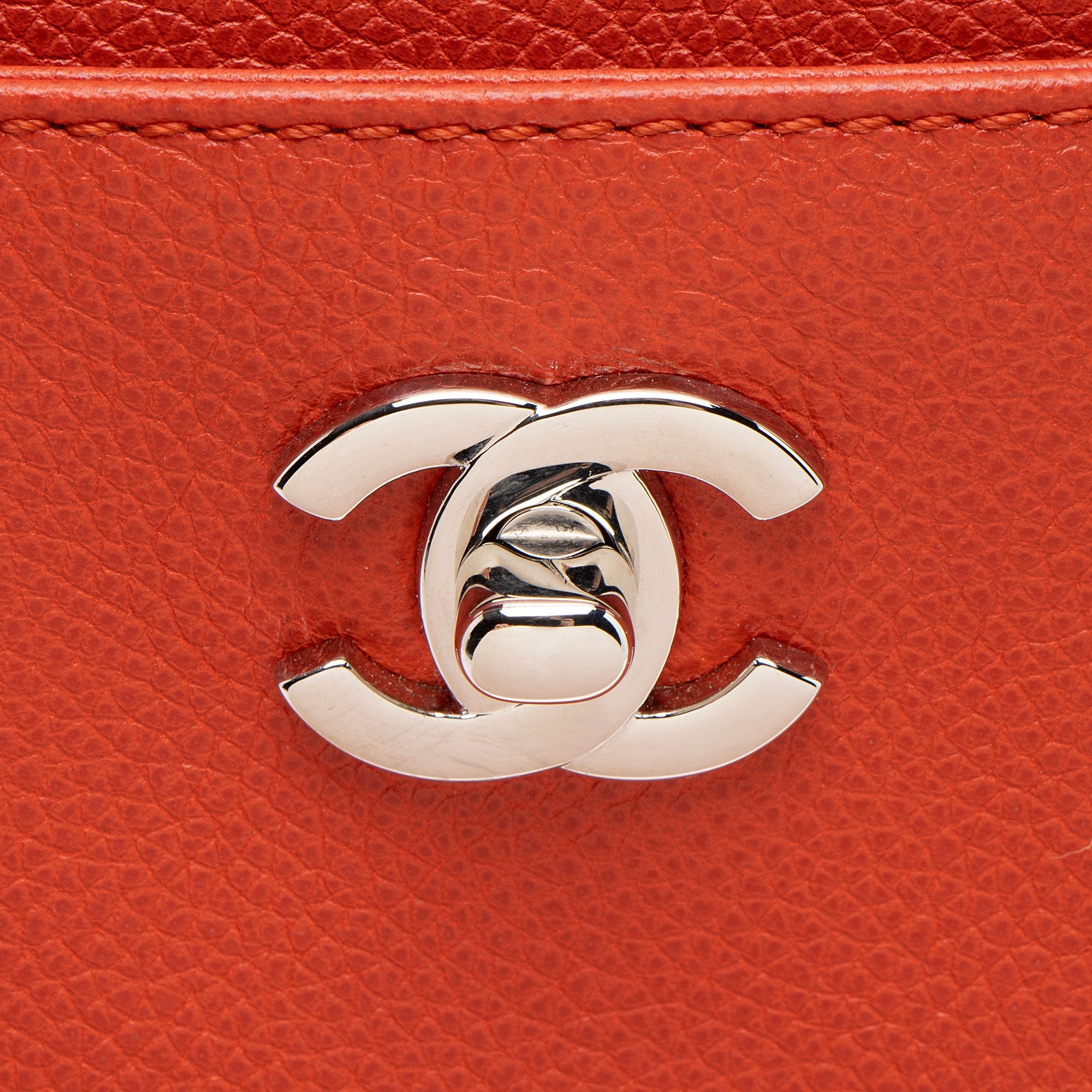 Chanel Caviar Leather Cerf Classic Executive Small Tote