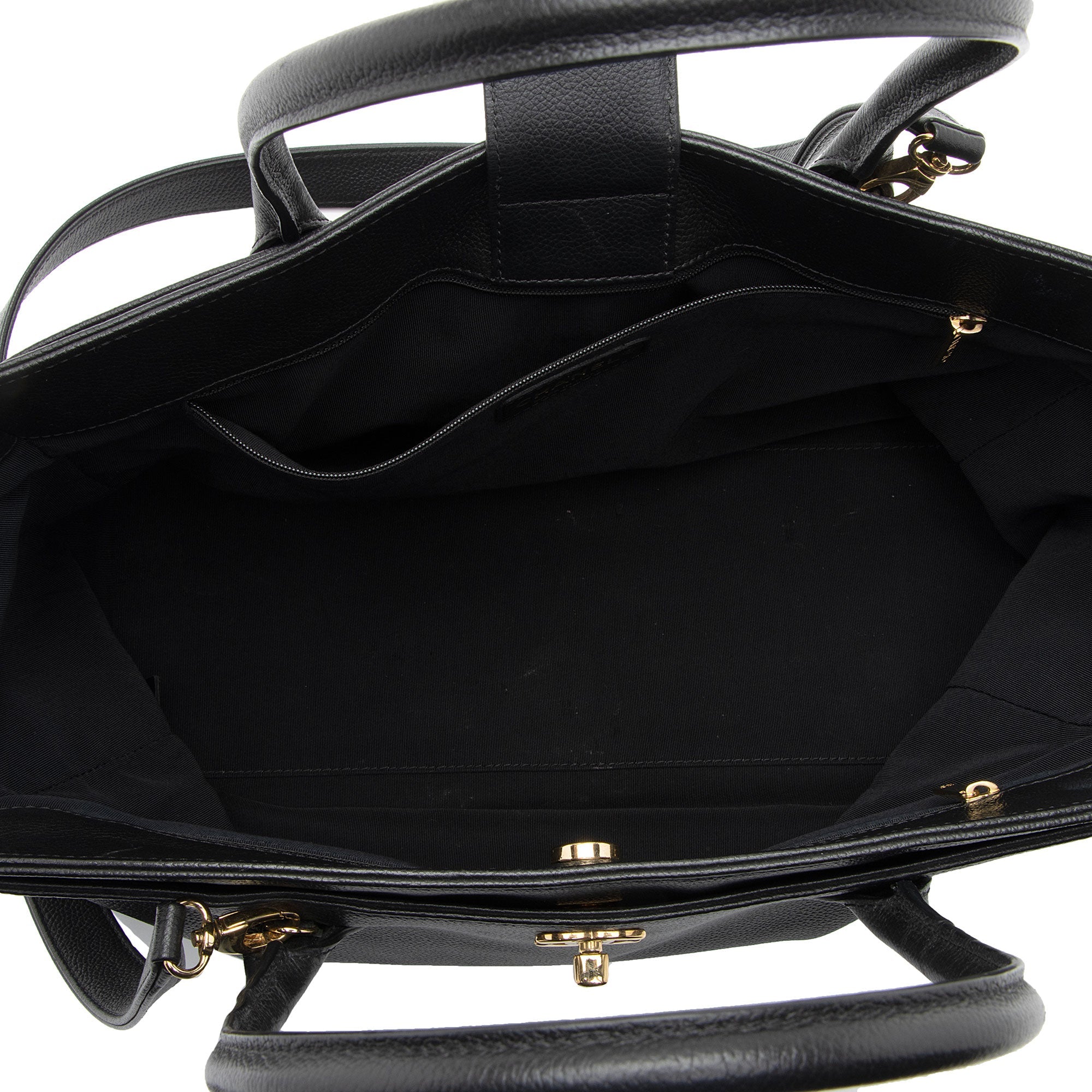 Chanel Caviar Leather Cerf Classic Executive Tote (SHF-vQMVxy)