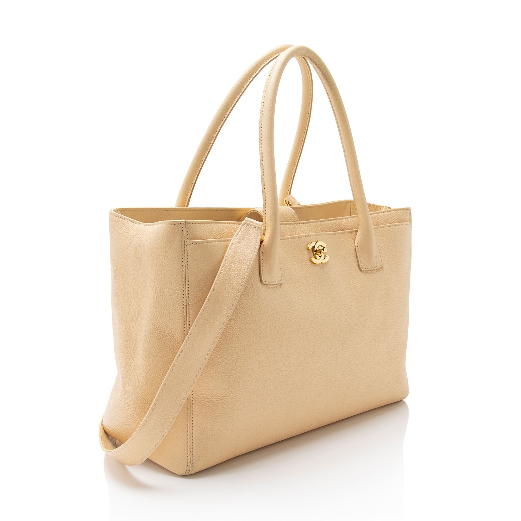 Chanel Caviar Leather Cerf Classic Executive Tote