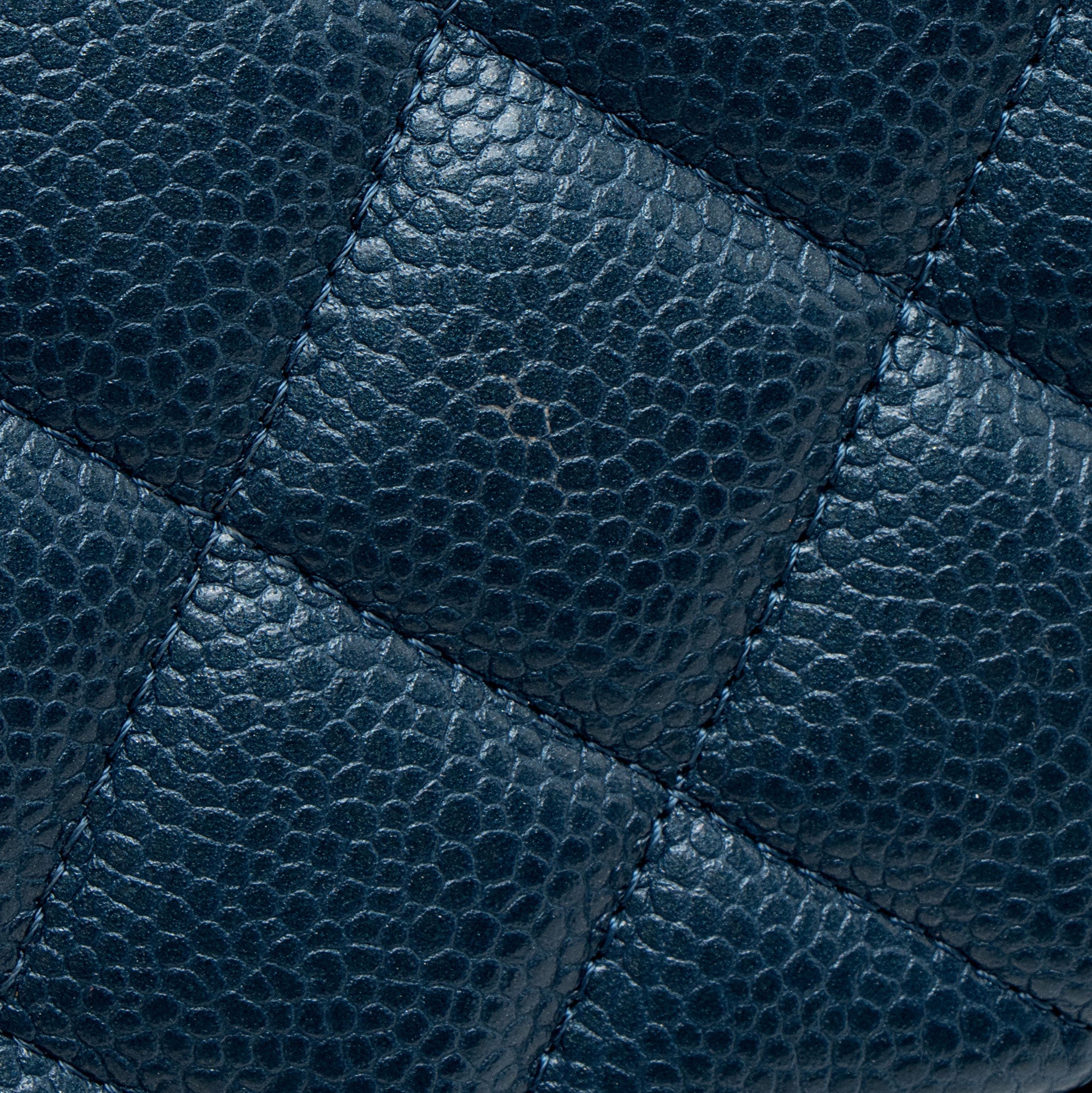Chanel Caviar Leather Classic Chain Flap Clutch