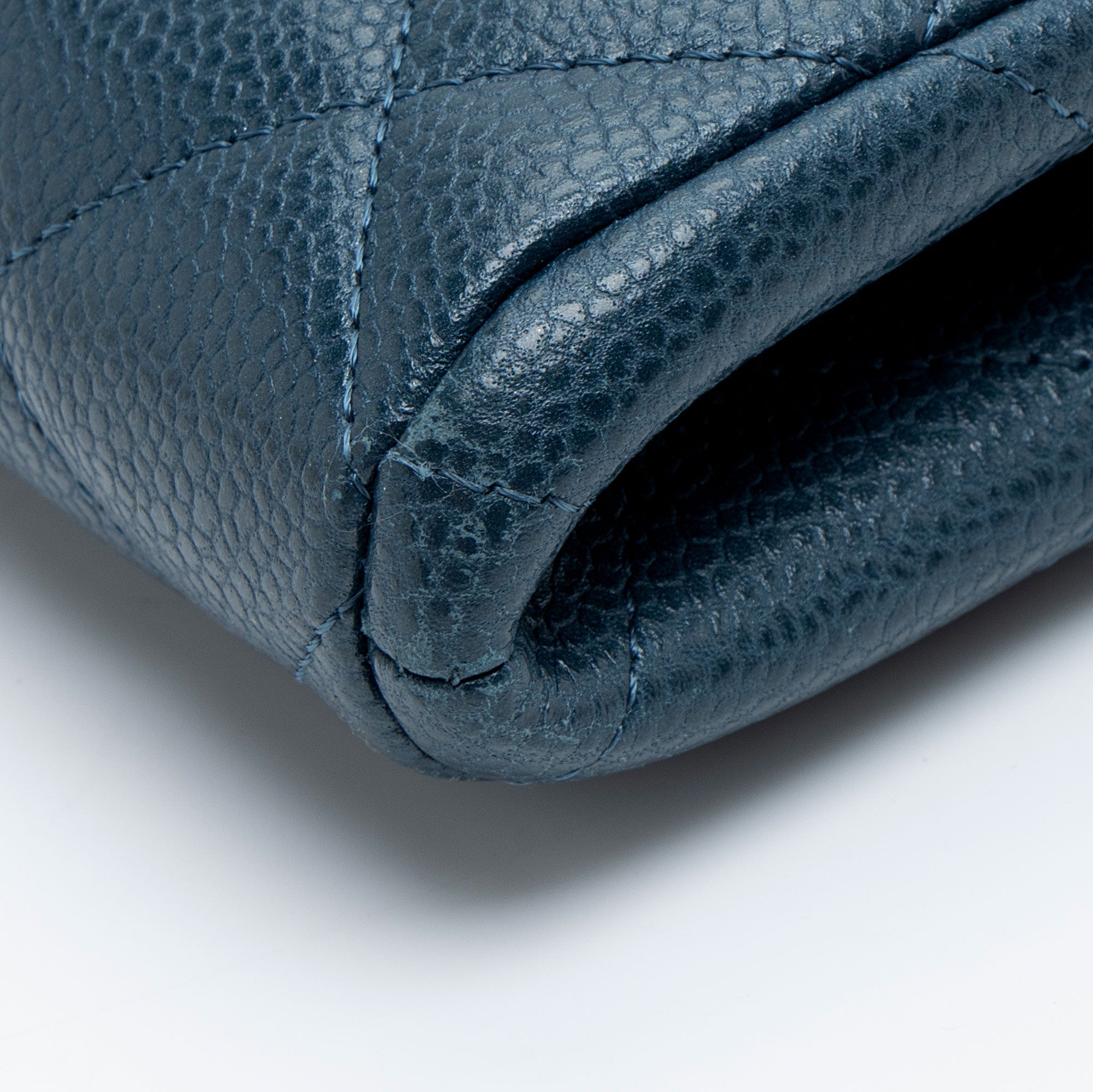 Chanel Caviar Leather Classic Chain Flap Clutch