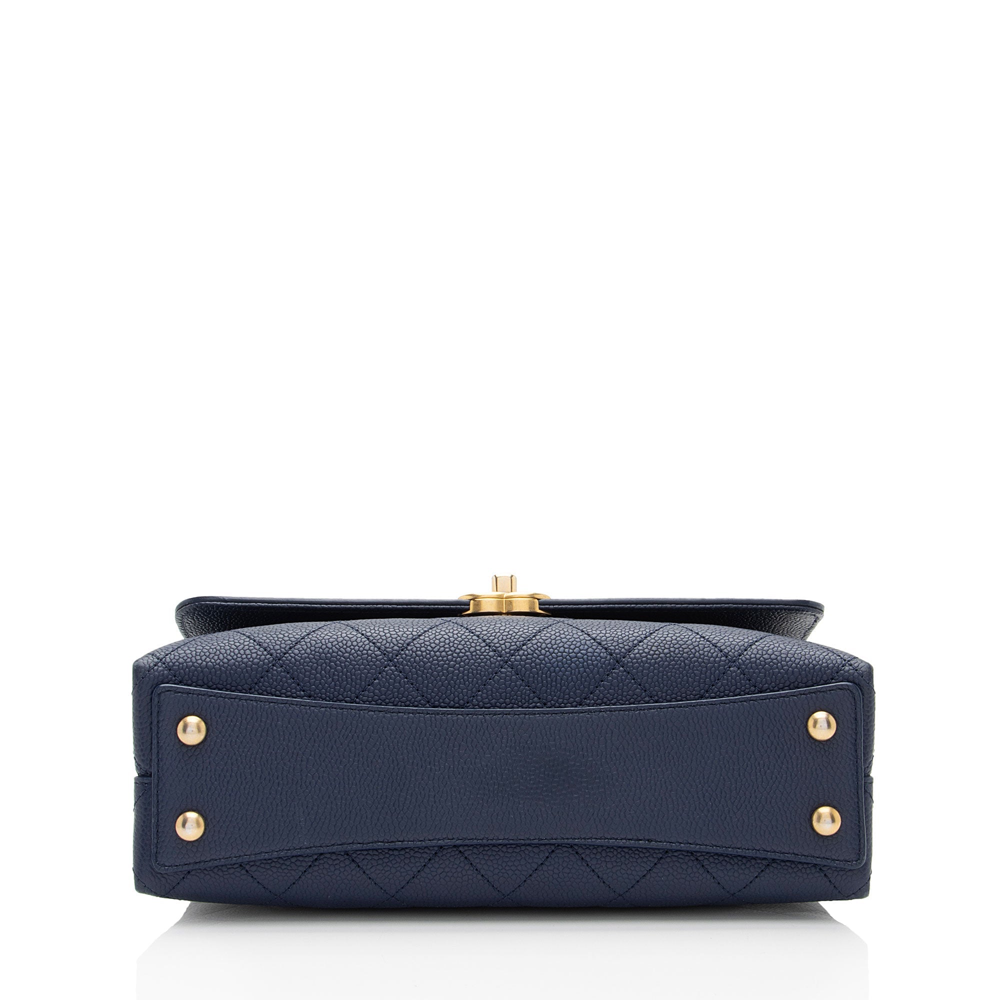 Chanel Caviar Leather Chic Affinity Top Handle (SHF-ocTgVA)